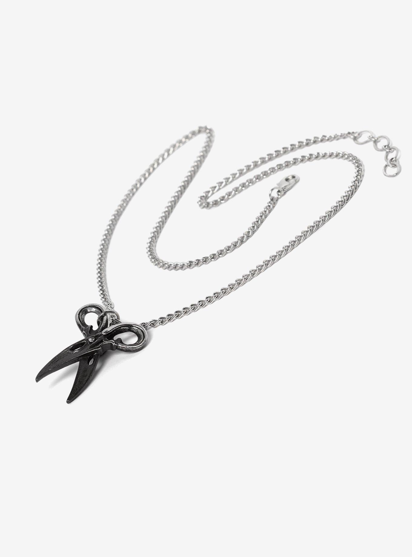 Alchemy of England Witches Shears Pendant, , hi-res