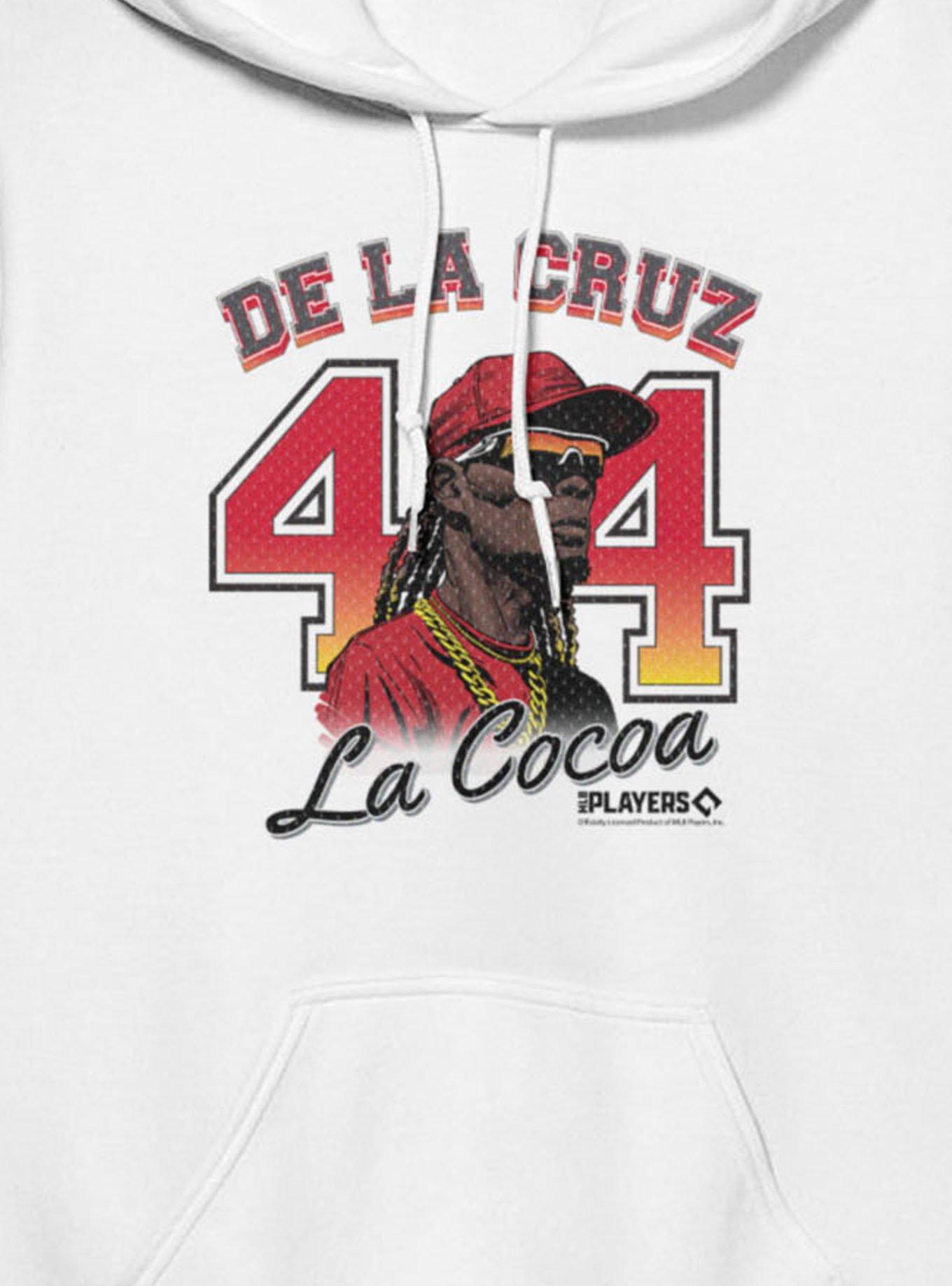 MLB Elly De La Cruz Cincinnati Reds La Cocoa Hoodie, , hi-res