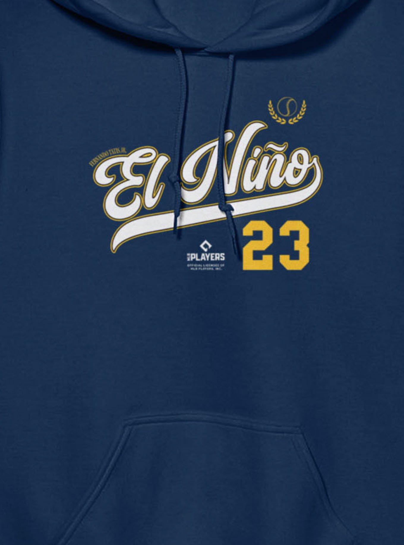 MLB Fernando Tatis Jr. San Diego Padres El Nino Rising Swoosh Hoodie, , hi-res