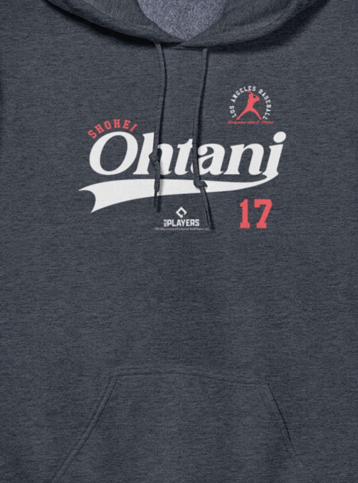 MLB Shohei Ohtani LA Dodgers 17 Baseball Hoodie