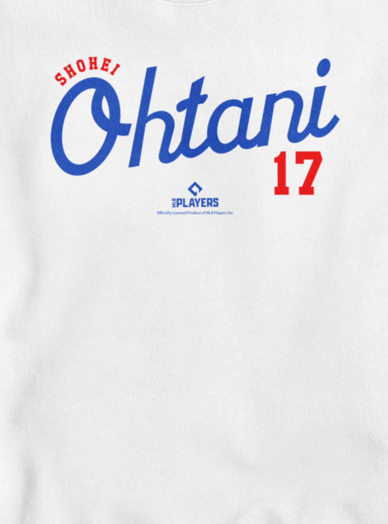 MLB Shohei Ohtani Los Angels Dodgers Big Letter Sweatshirt