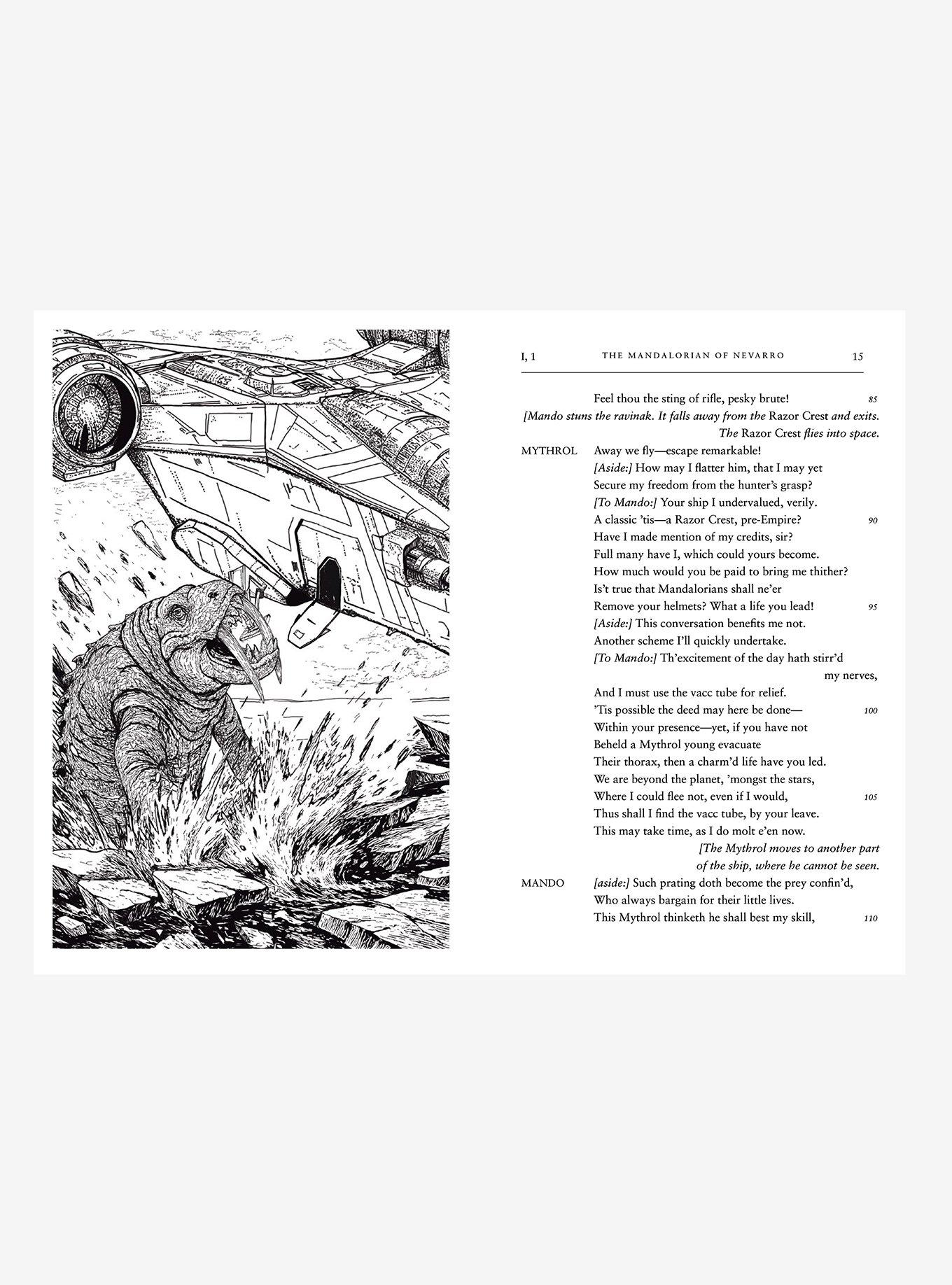 William Shakespeare's Star Wars: The Mandalorian Of Nevarro: Part The First Book, , alternate - view 4