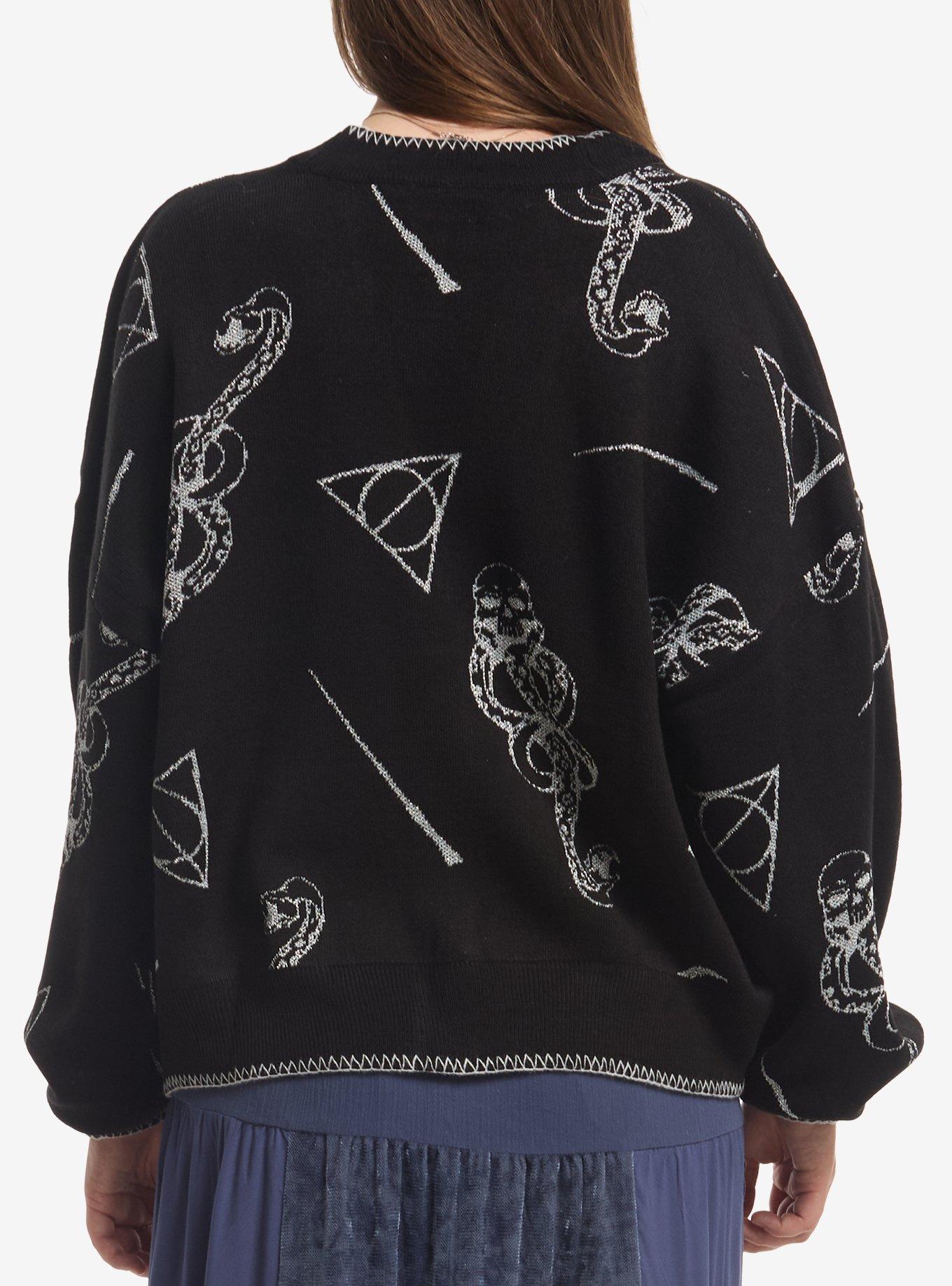 Harry Potter Silver Icons Girls Cardigan, MULTI, alternate - view 3