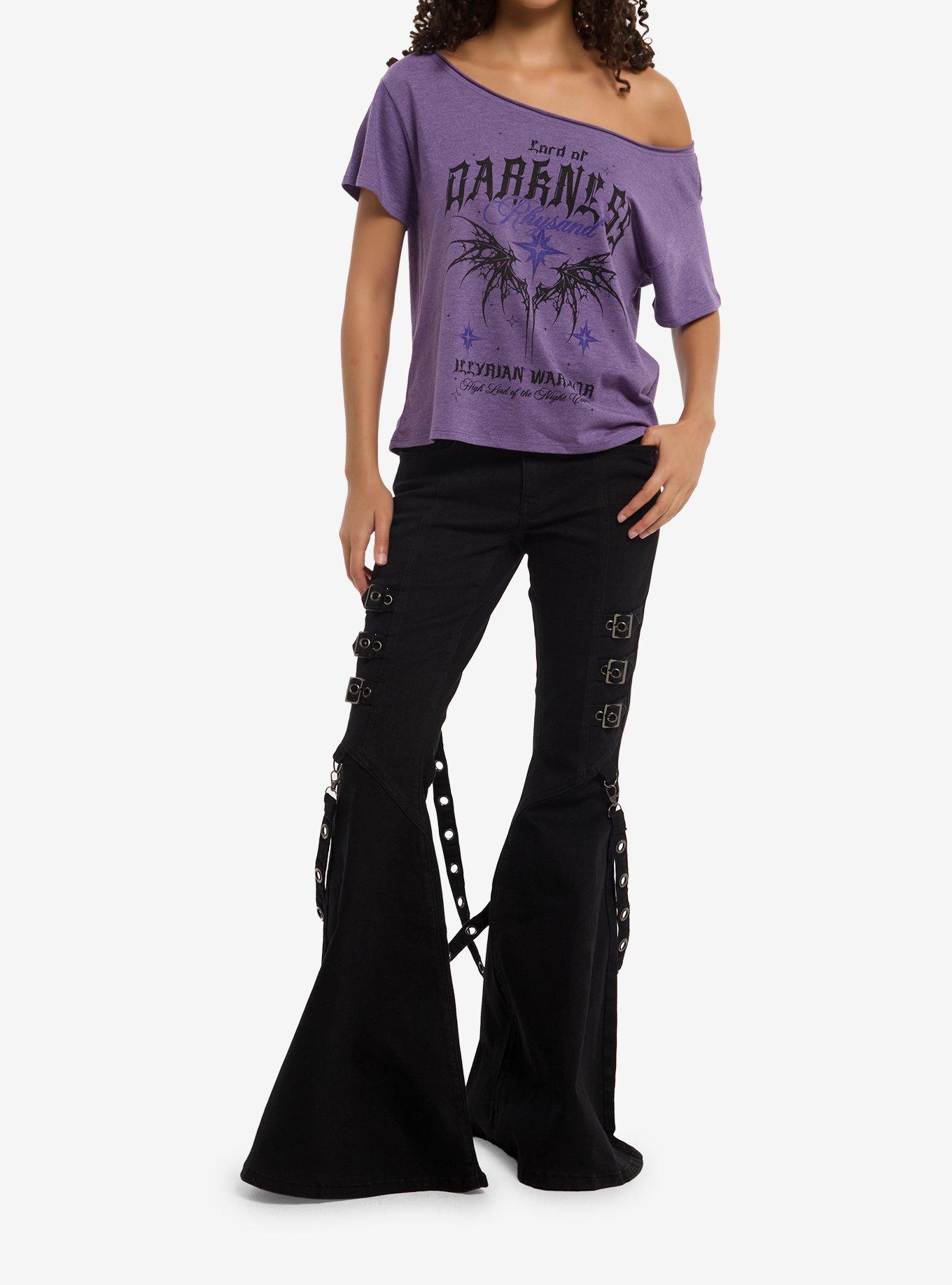 A Court Of Thorns And Roses Rhysand Girls Off-Shoulder T-Shirt, , hi-res