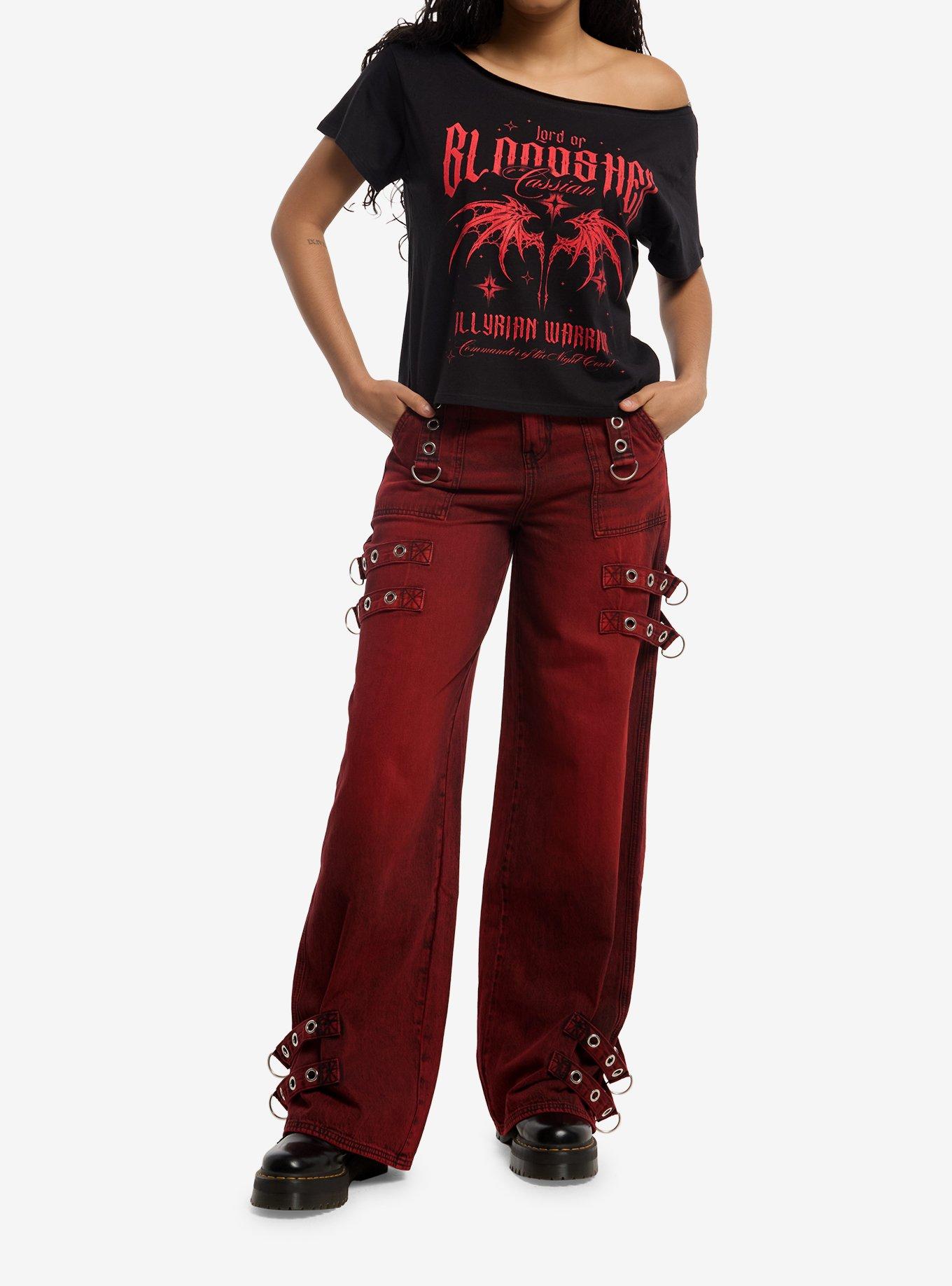 A Court Of Thorns And Roses Cassian Girls Off-Shoulder T-Shirt, , hi-res