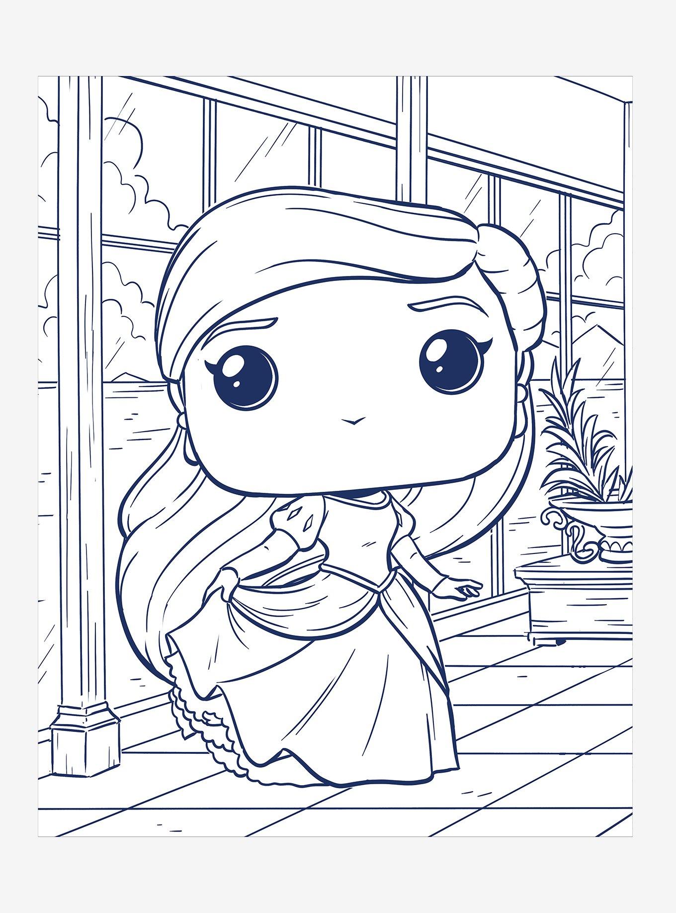 Funko Disney Princess Coloring Book, , alternate - view 3
