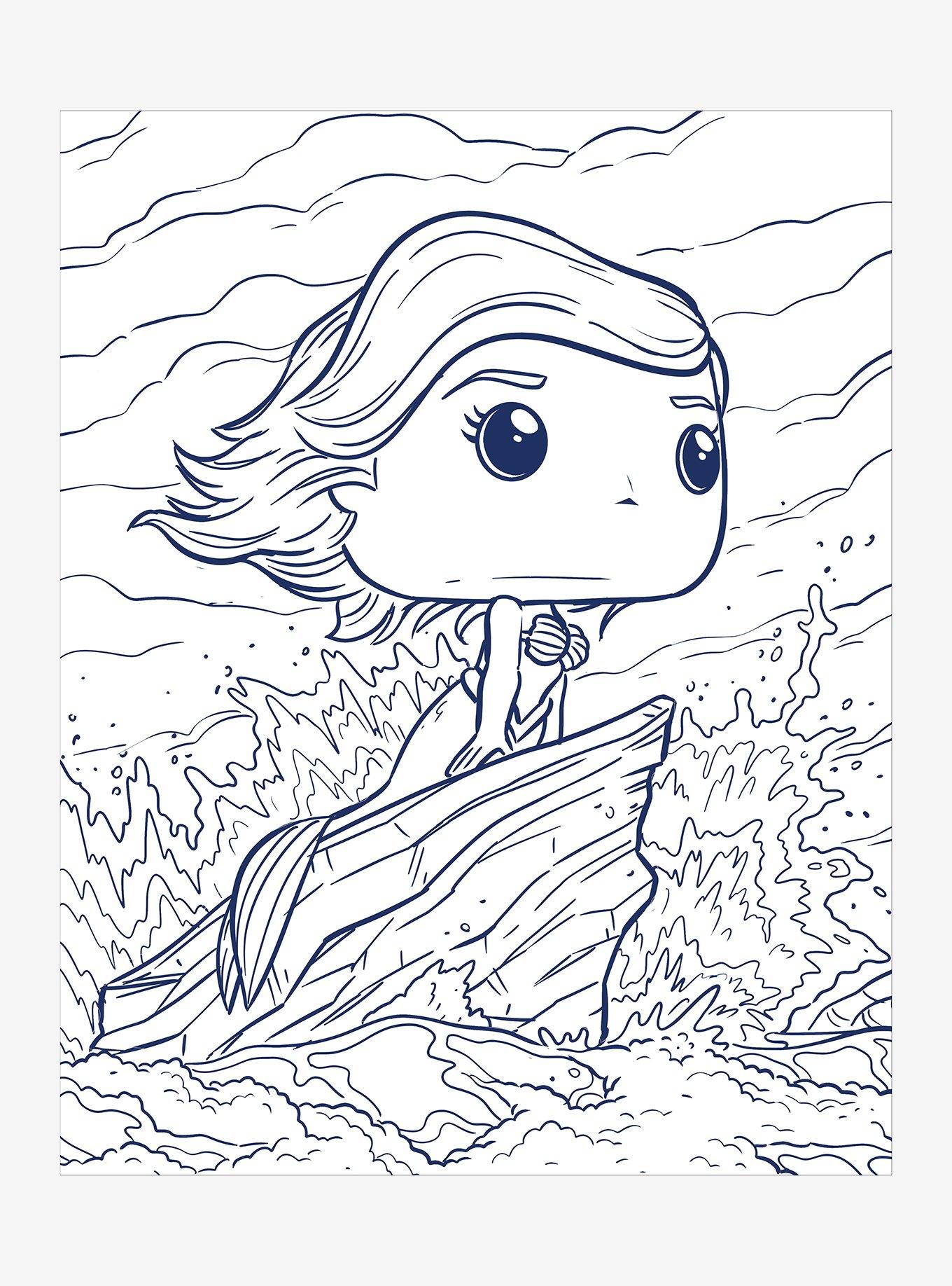 Funko Disney Princess Coloring Book, , alternate - view 4