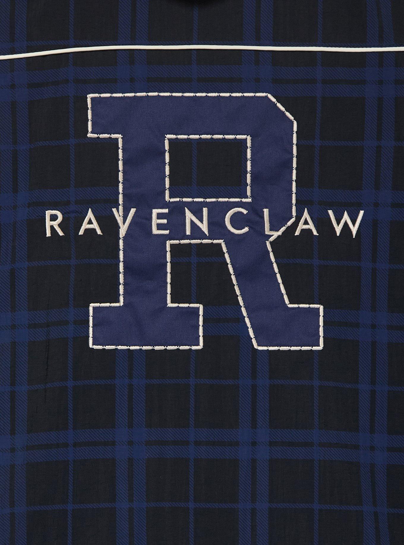Harry Potter Ravenclaw Plaid Windbreaker - BoxLunch Exclusive, BLUE, alternate - view 4