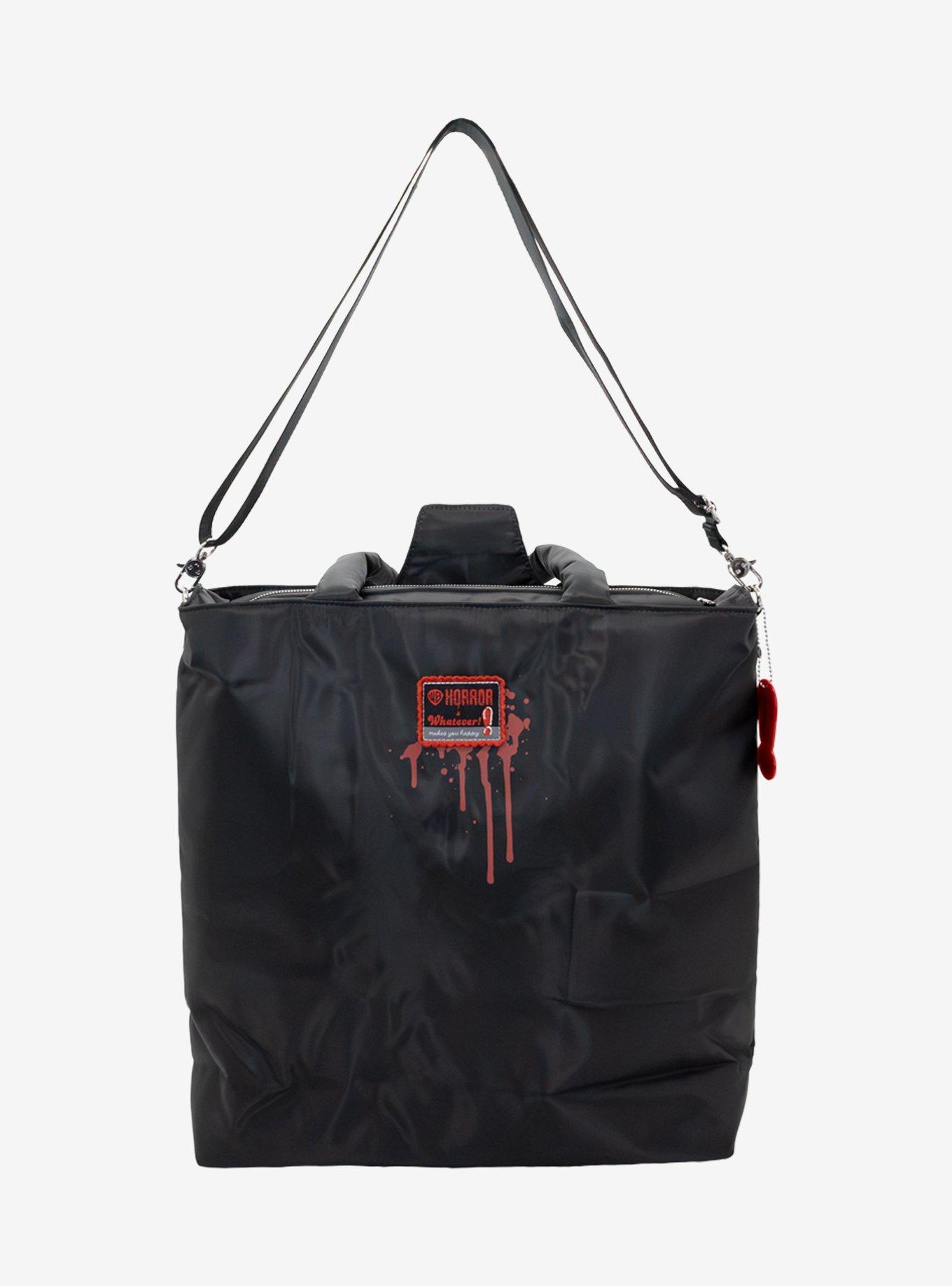 Whatever! Makes You Happy x Warner Bros. Horror House Glow-in-the-Dark Tote Bag, , alternate - view 3