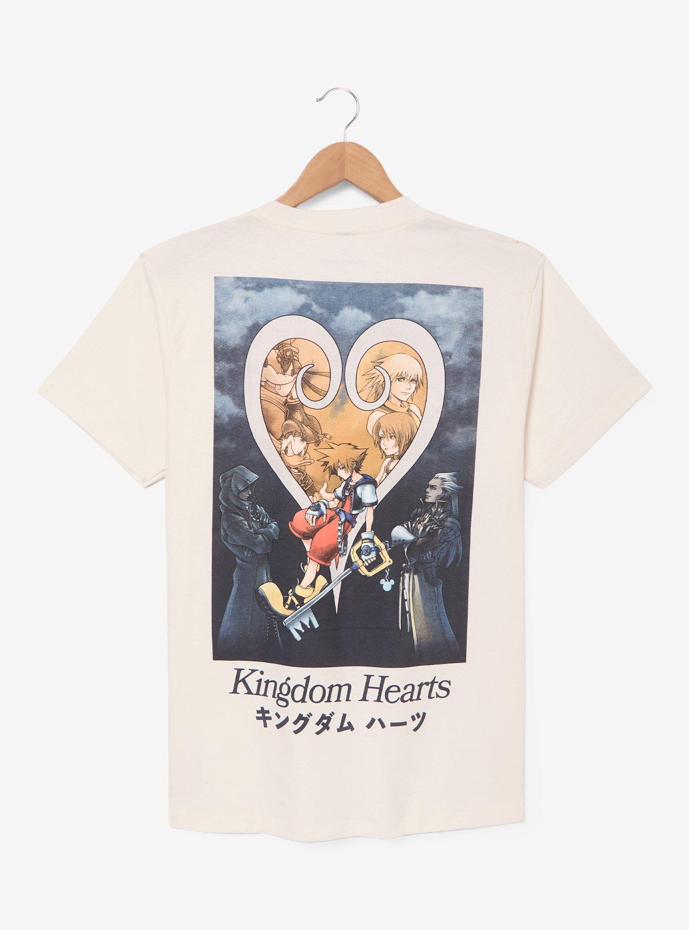 Disney Kingdom Hearts Crossed Keyblades T-Shirt - BoxLunch Exclusive