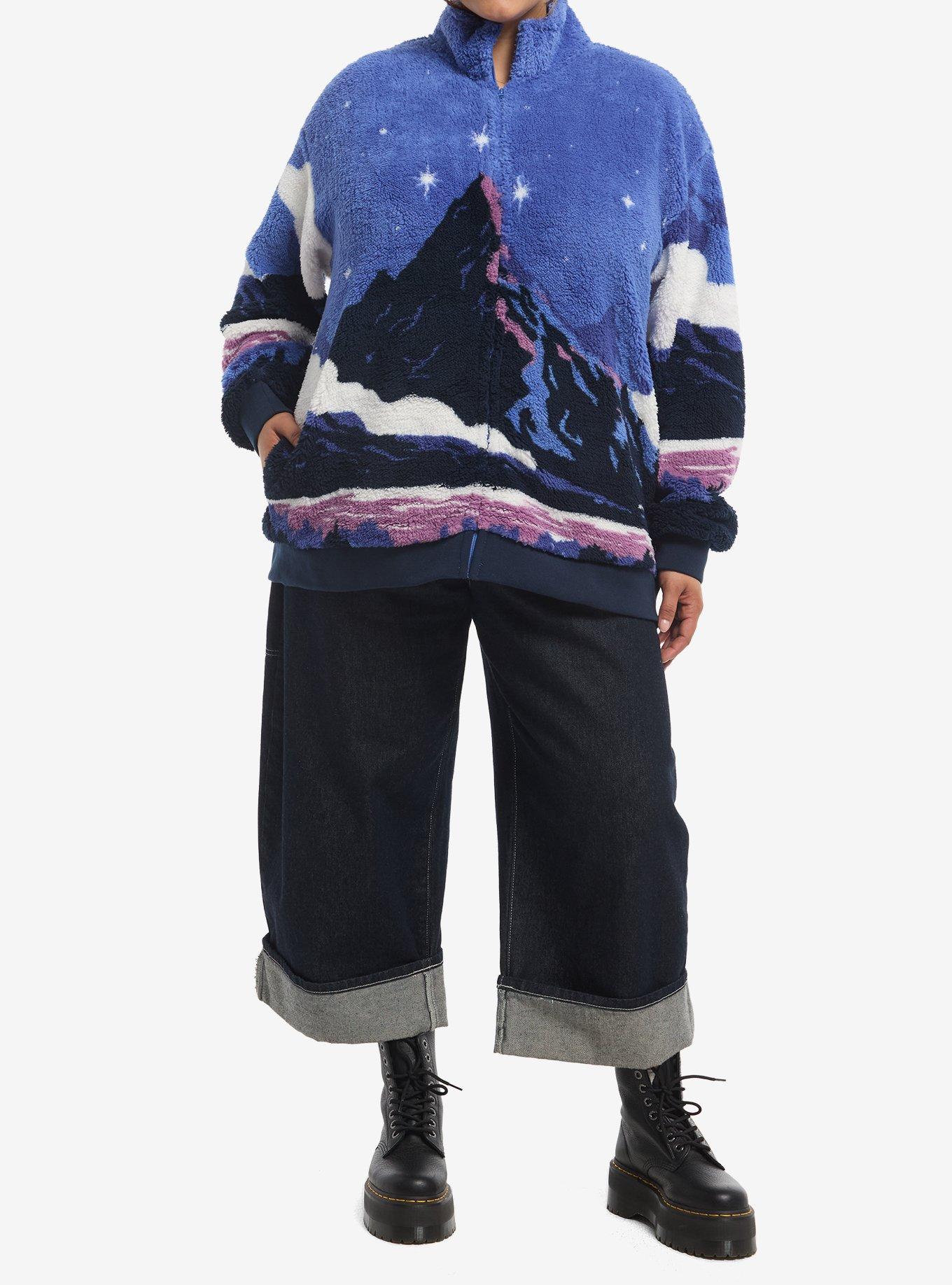 A Court Of Thorns And Roses Velaris Sherpa Girls Jacket Plus Size, MULTI, alternate - view 3