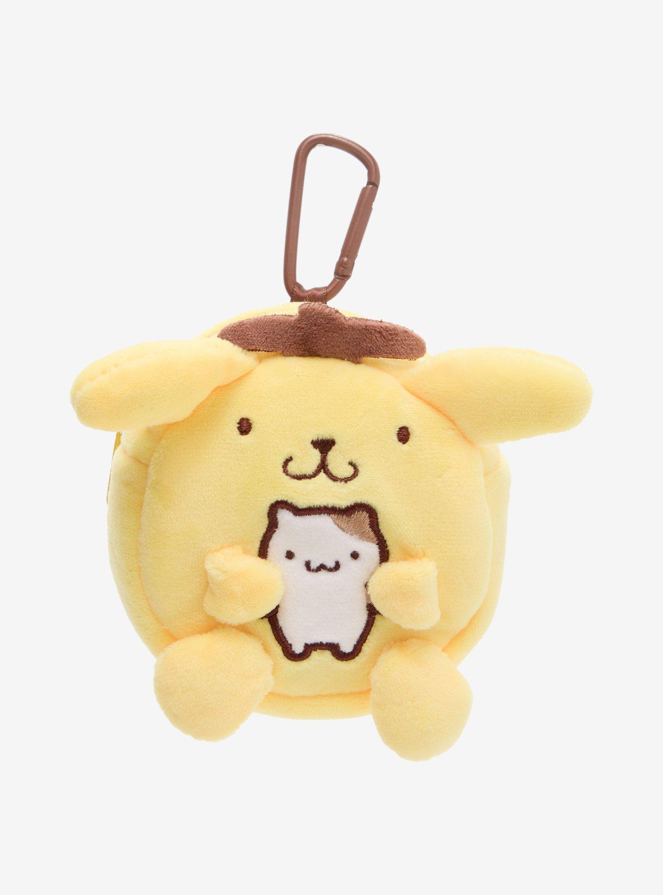 Sonix Sanrio Pompompurin Plush Earbud Pouch, , hi-res