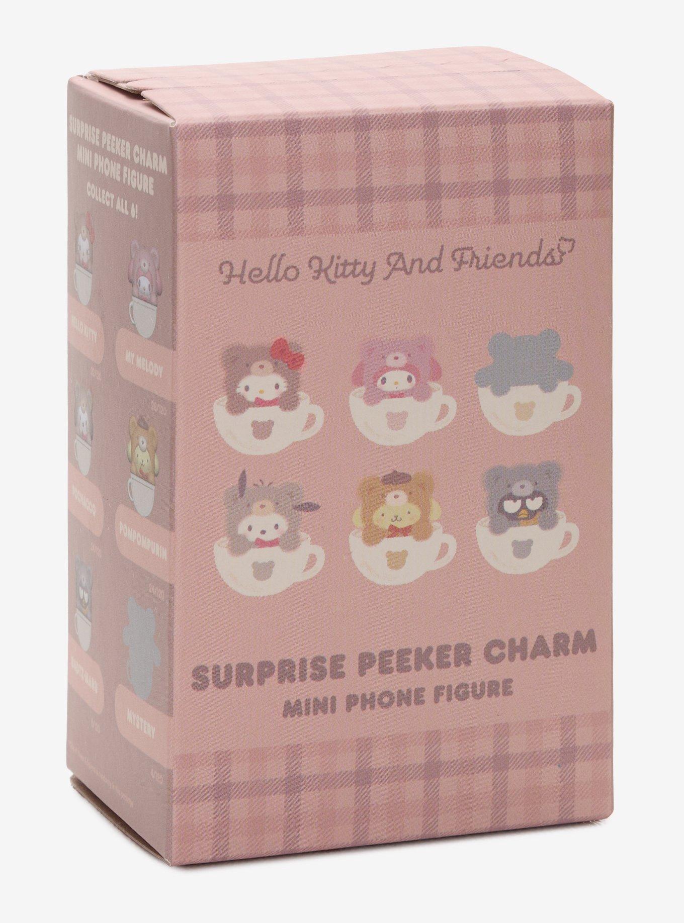 Sonix Sanrio Hello Kitty and Friends Latte Bear Blind Box Peeker Phone Charm, , alternate - view 4