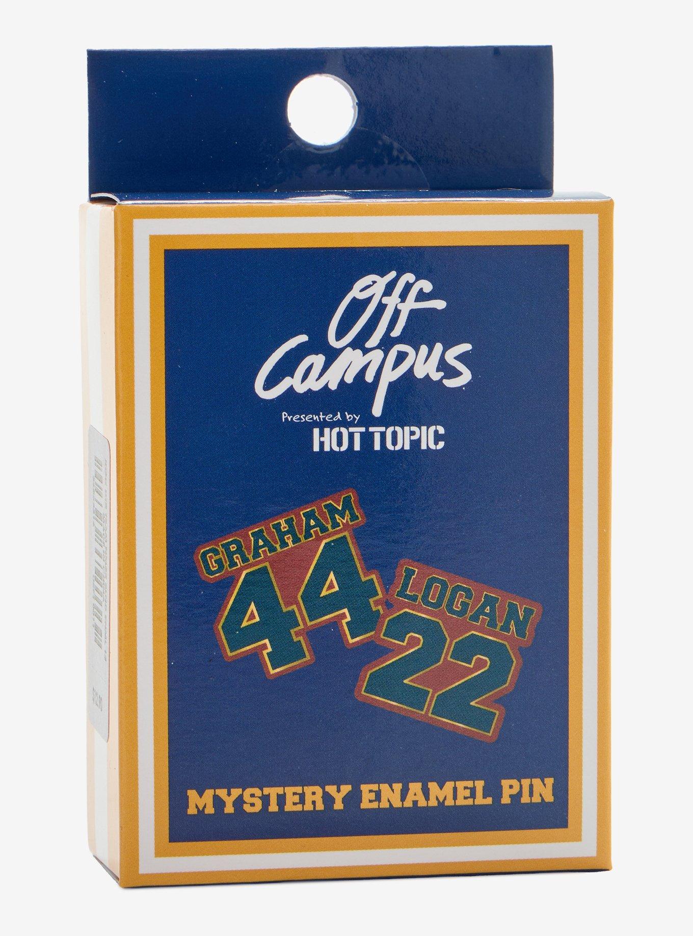 Off Campus Team Number Blind Box Enamel Pin Hot Topic Exclusive, , hi-res