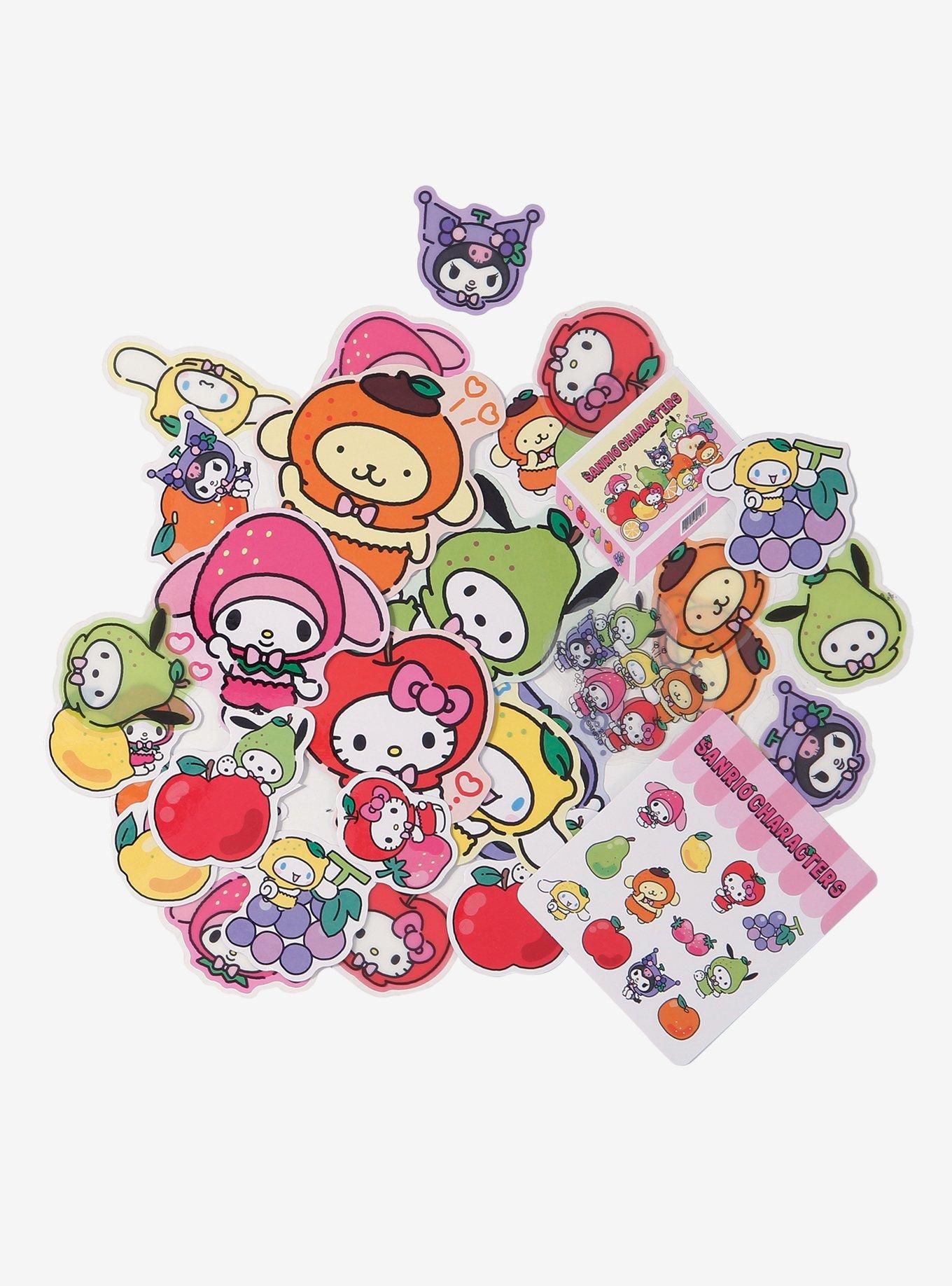 Sanrio Japan Originals Fruit Characters Sticker Set, , hi-res