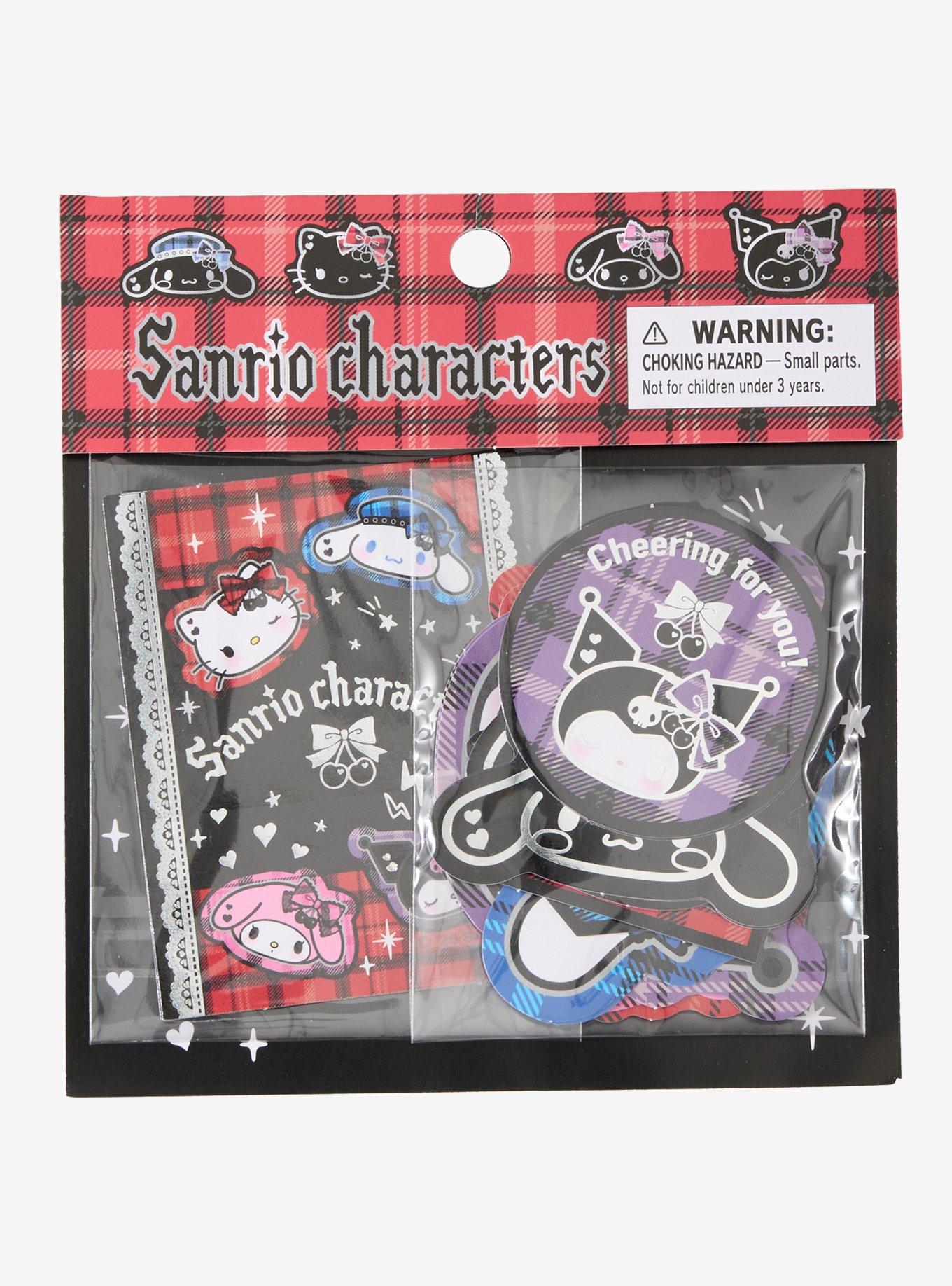 Sanrio Japan Originals Rock Plaid Sticker Set, , hi-res