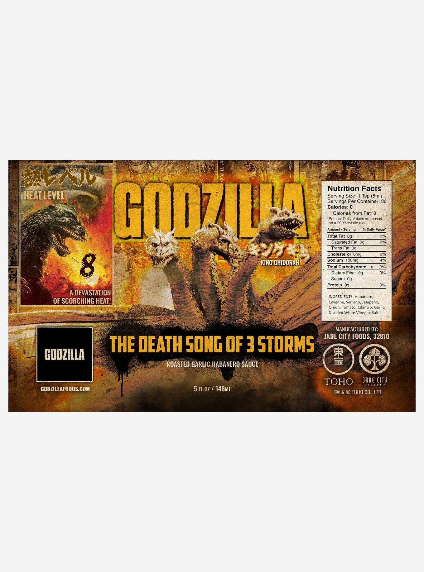 King Ghidorah's The Death Song Of Three Storms Roasted Garlic Habanero, , alternate