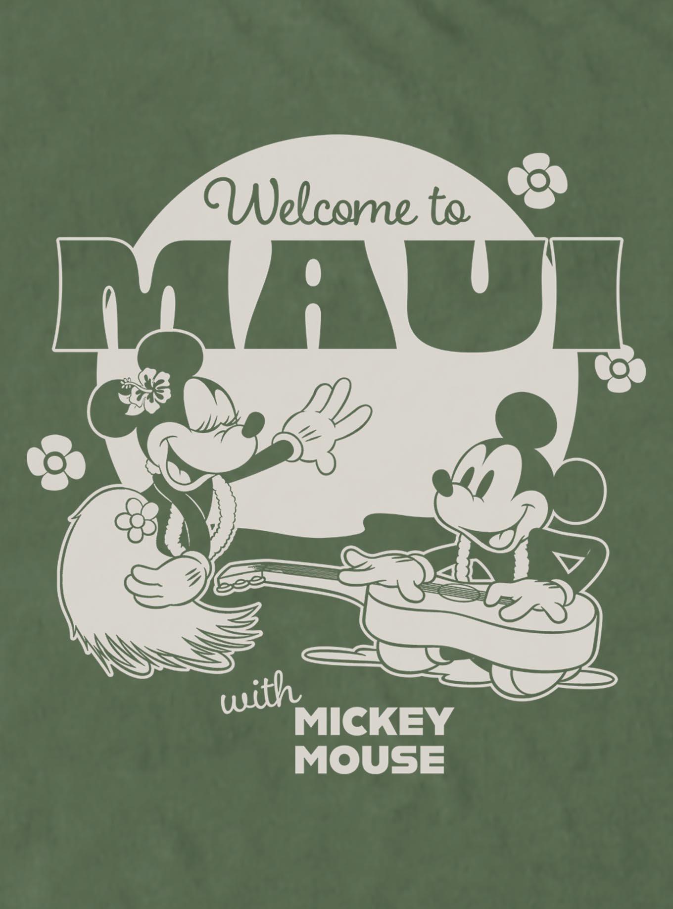 Disney Mickey Mouse & Minnie Mouse Paradise Vibes Garment Dye T-Shirt, , hi-res