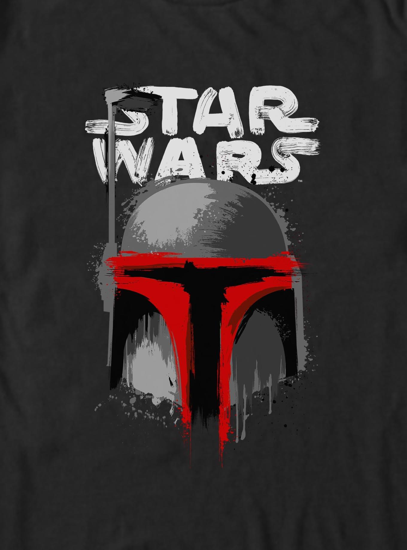 Star Wars Boba Brushed T-Shirt, , hi-res
