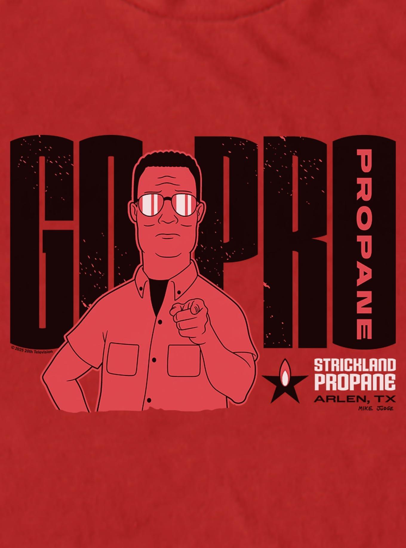 King of the Hill Strickland Propane T-Shirt, , hi-res