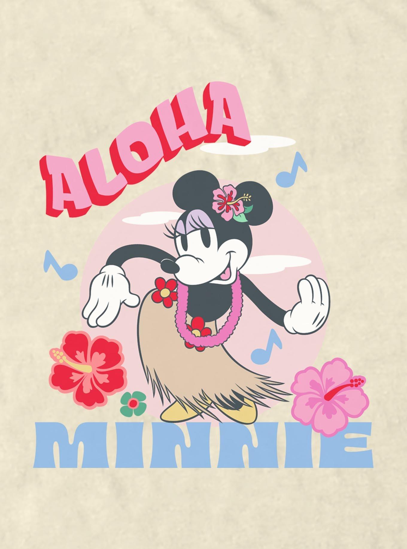 Disney Minnie Mouse Aloha Minnie T-Shirt, , hi-res