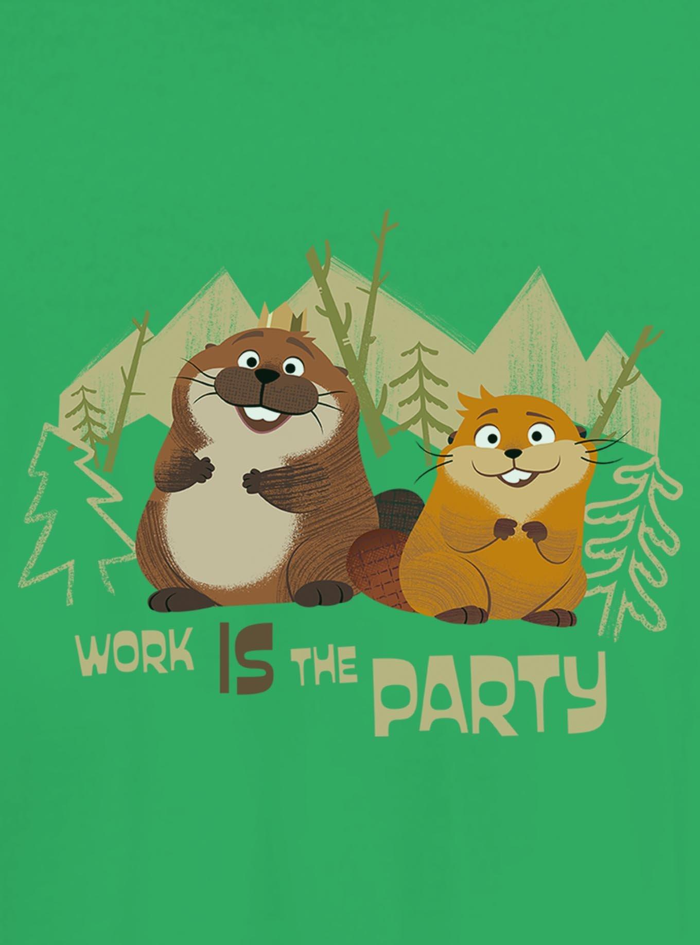 Hoppers Work Is The Party Girls T-Shirt, , hi-res