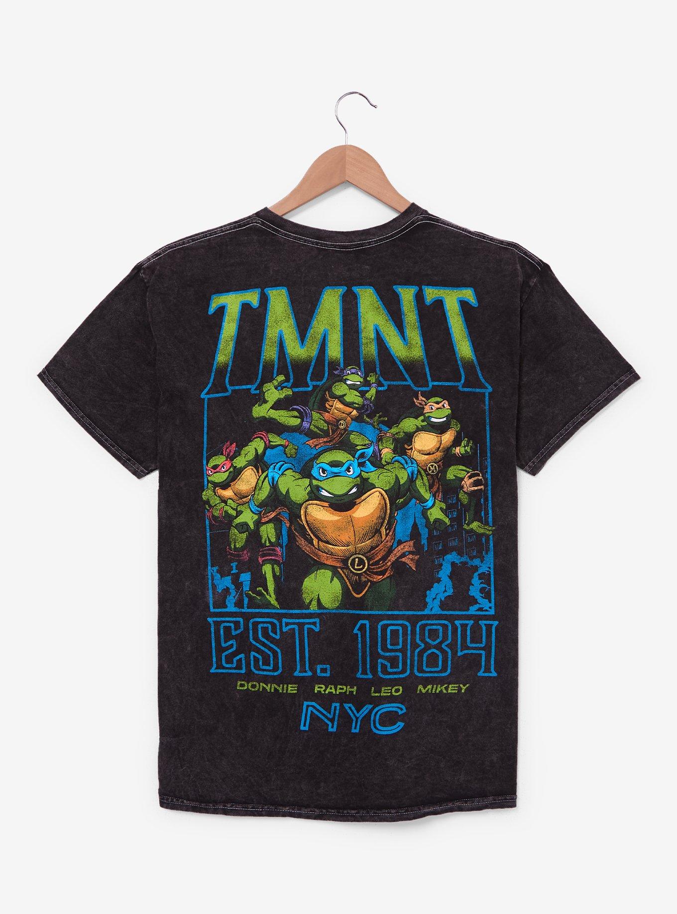 Teenage Mutant Ninja Turtles Character Portrait Mineral Wash T-Shirt - BoxLunch Exclusive, , hi-res