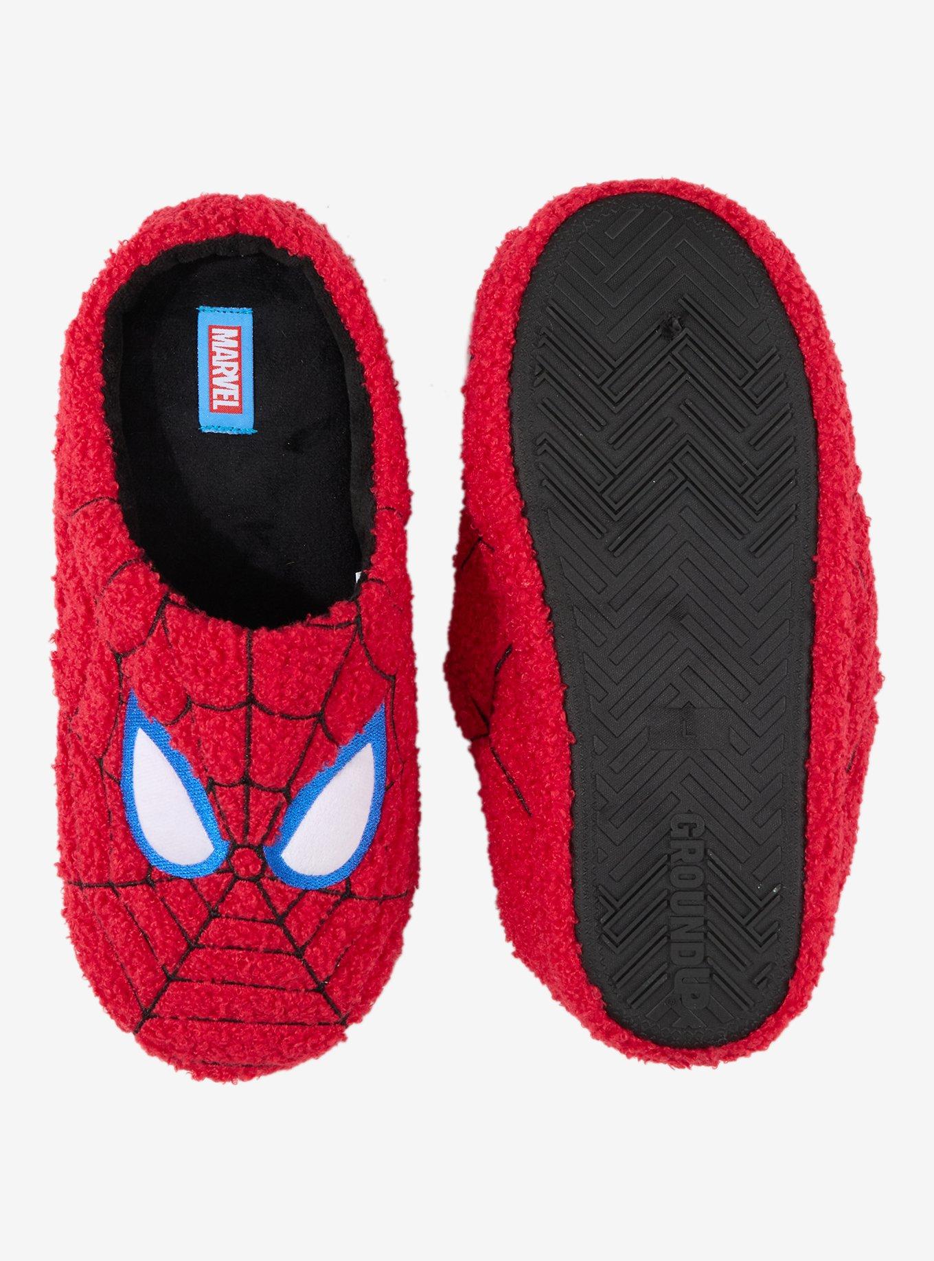 Marvel Spider-Man Mask Slippers - BoxLunch Exclusive