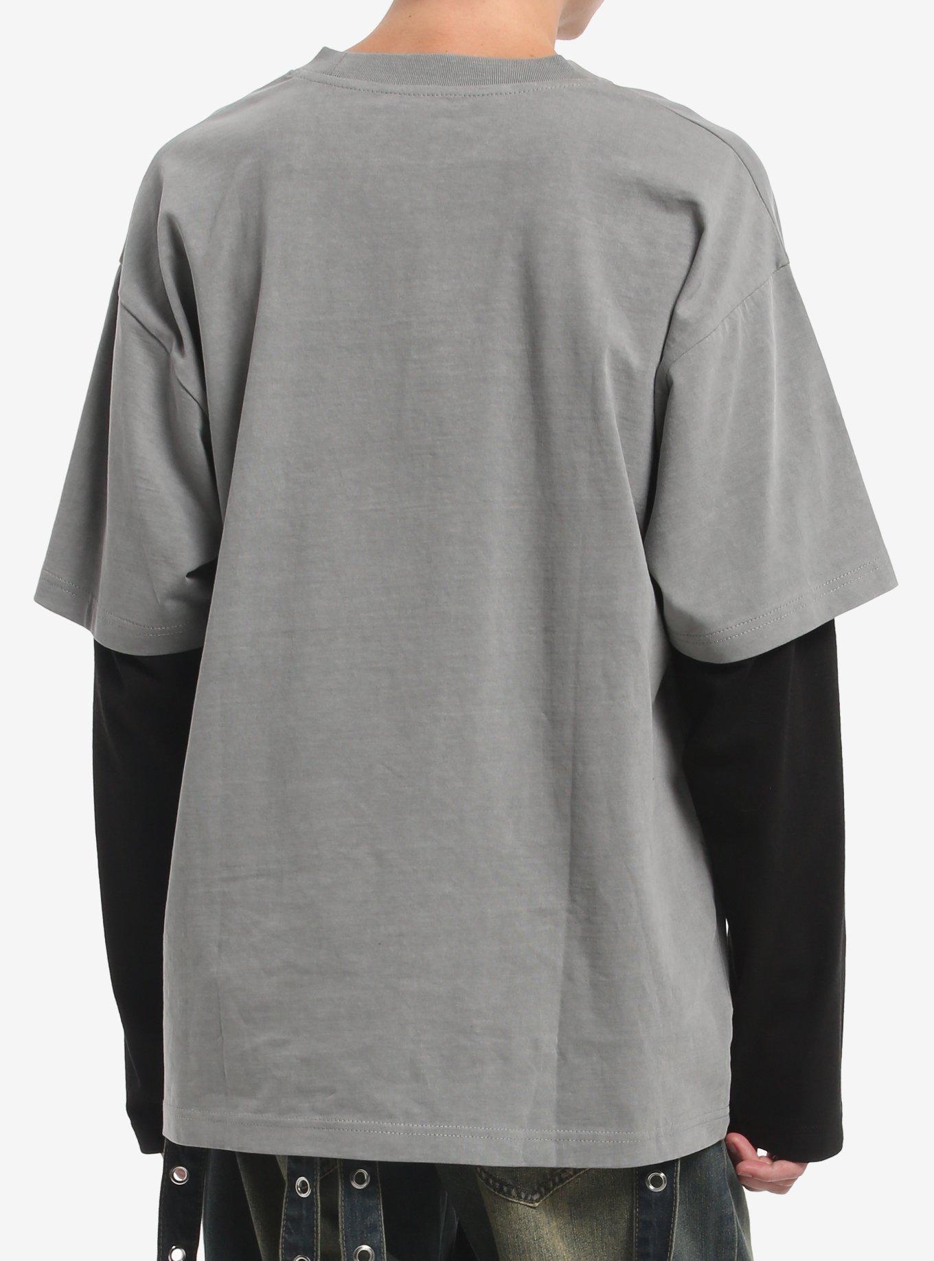 Korn Follow The Leader Twofer Long-Sleeve T-Shirt, CHARCOAL, alternate - view 3