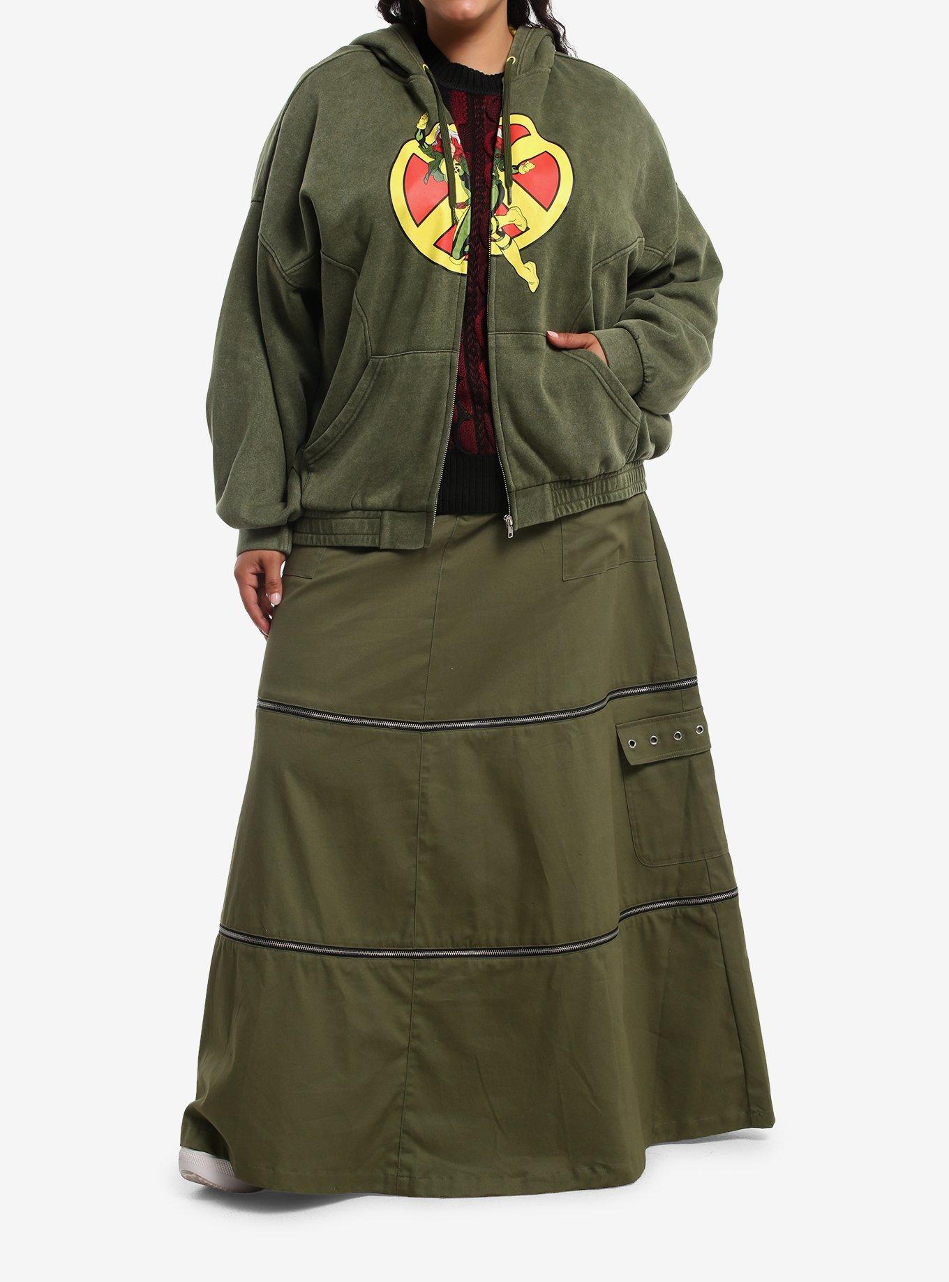 Marvel X-Men '97 Rogue Hoodie Plus Size, MULTI, alternate - view 3