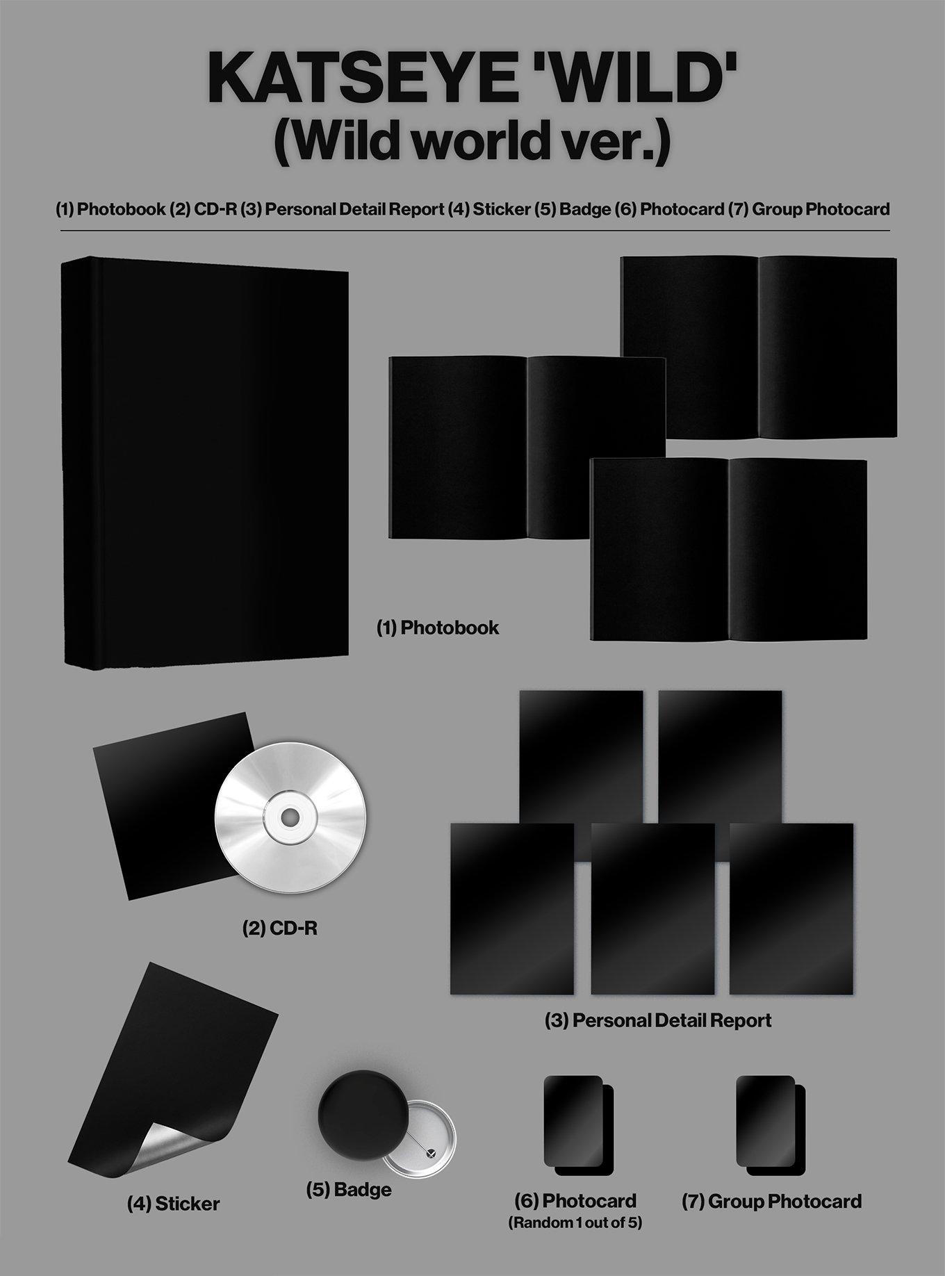 KATSEYE WILD (Wild World Ver.) CD Hot Topic Exclusive, , hi-res