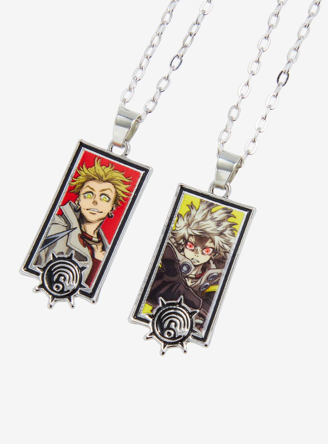Gachiakuta Enjin & Rudo Best Friend Necklace Set, , alternate - view 3