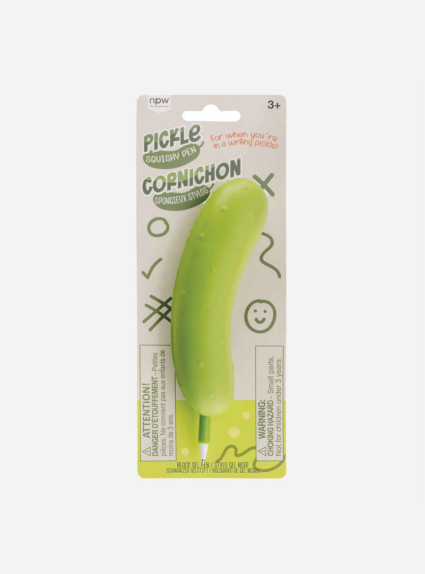 Pickle Squishy Pen, , hi-res