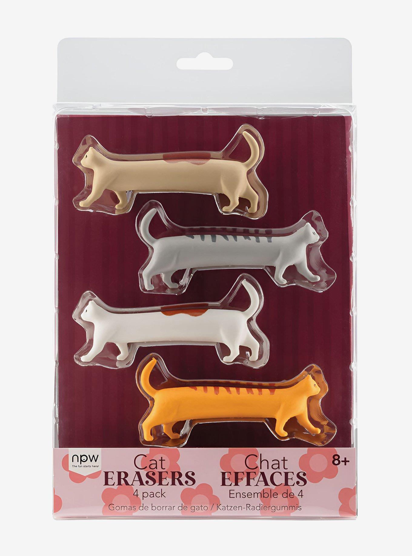 Cat Eraser Set, , hi-res