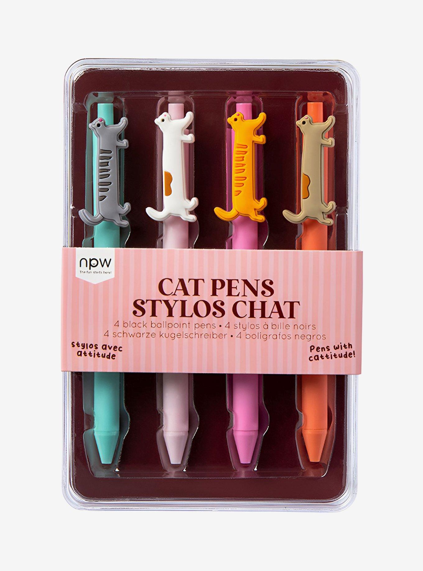 Cat Icon Pen Set, , hi-res