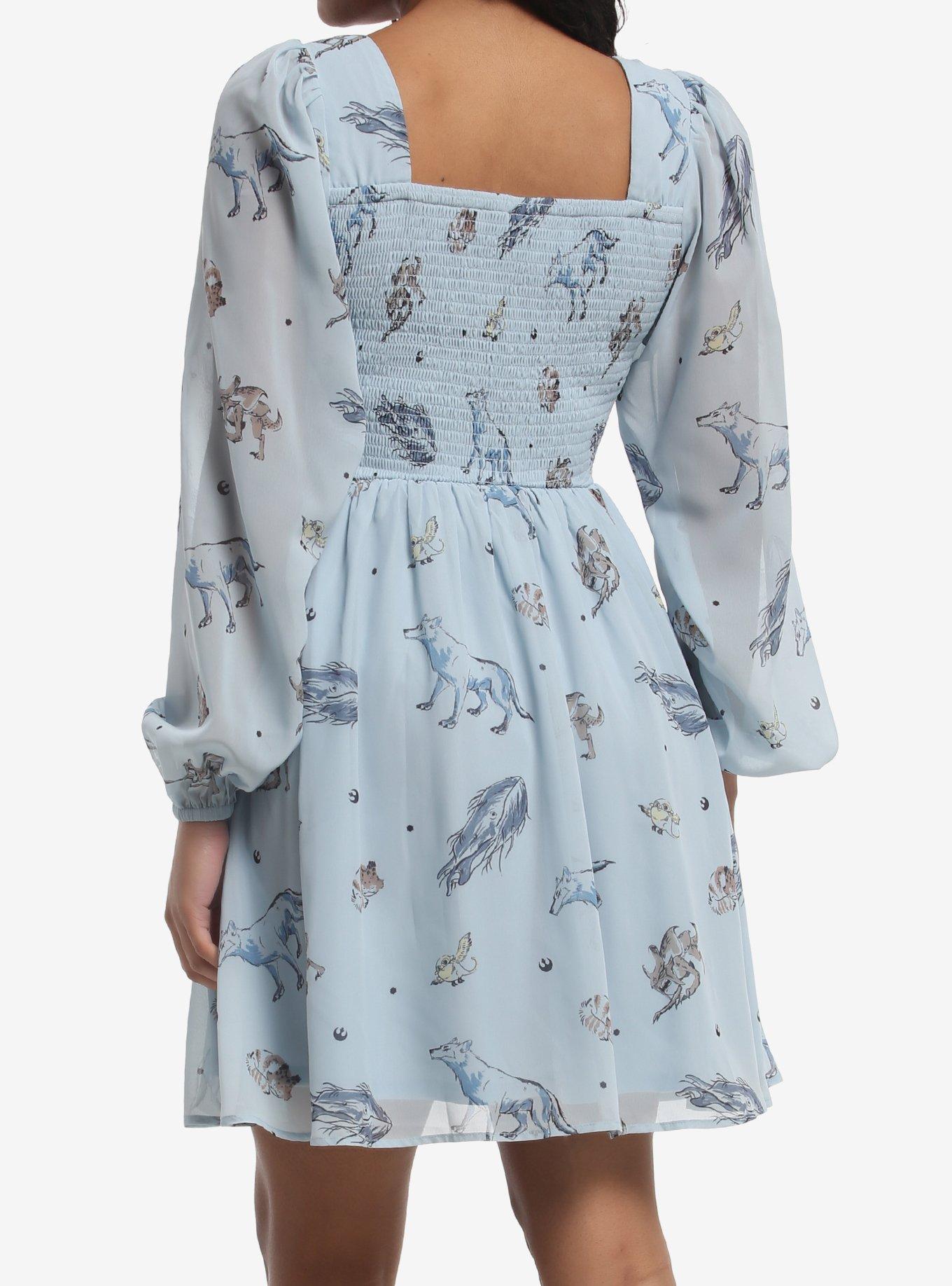 Star Wars Rebels Creatures Long Sleeve Dress Her Universe Exclusive, MULTI, alternate - view 3