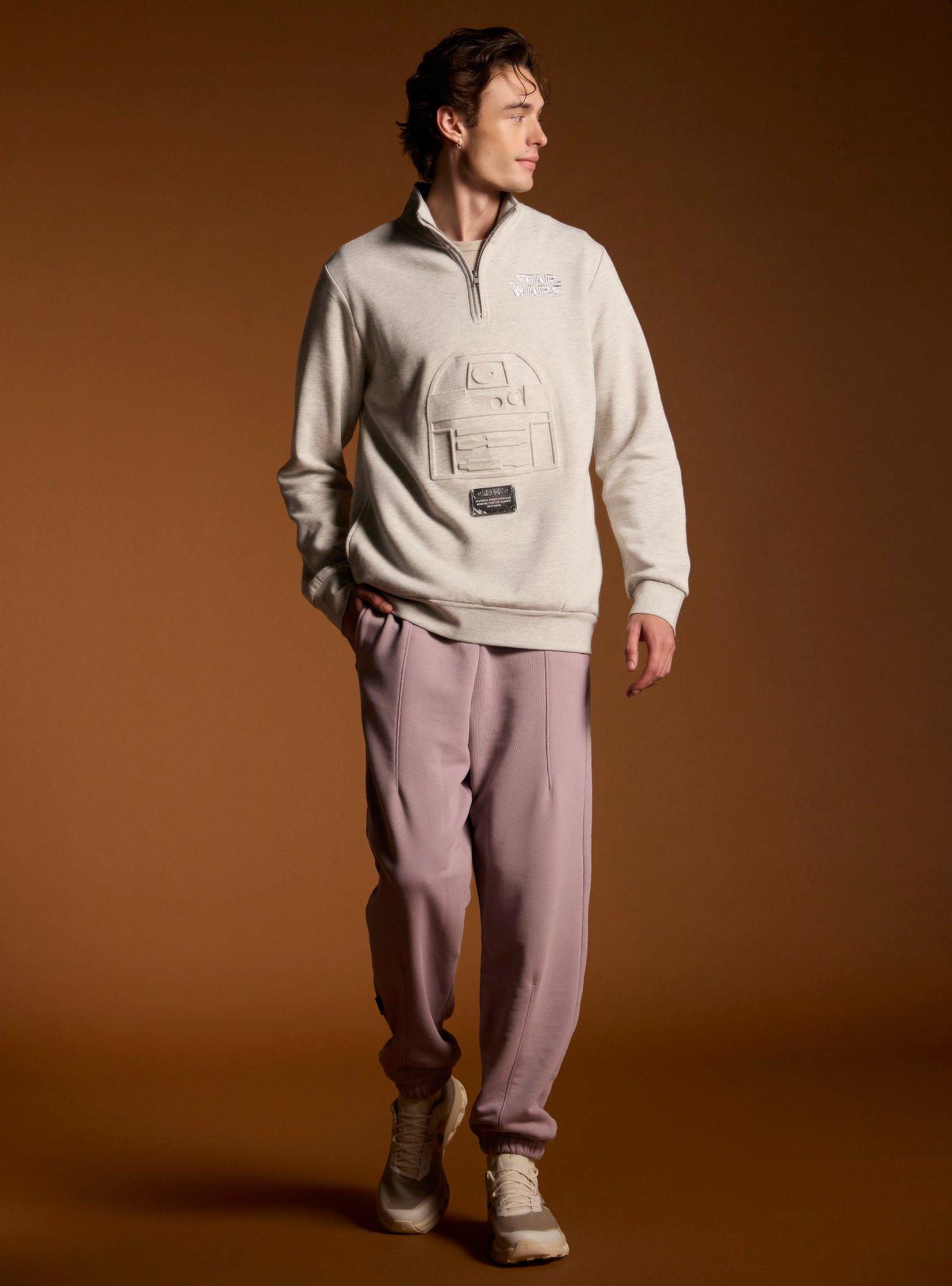Star Wars R2-D2 & C-3PO Embossed Quarter Zip Our Universe Exclusive, MULTI, alternate - view 3