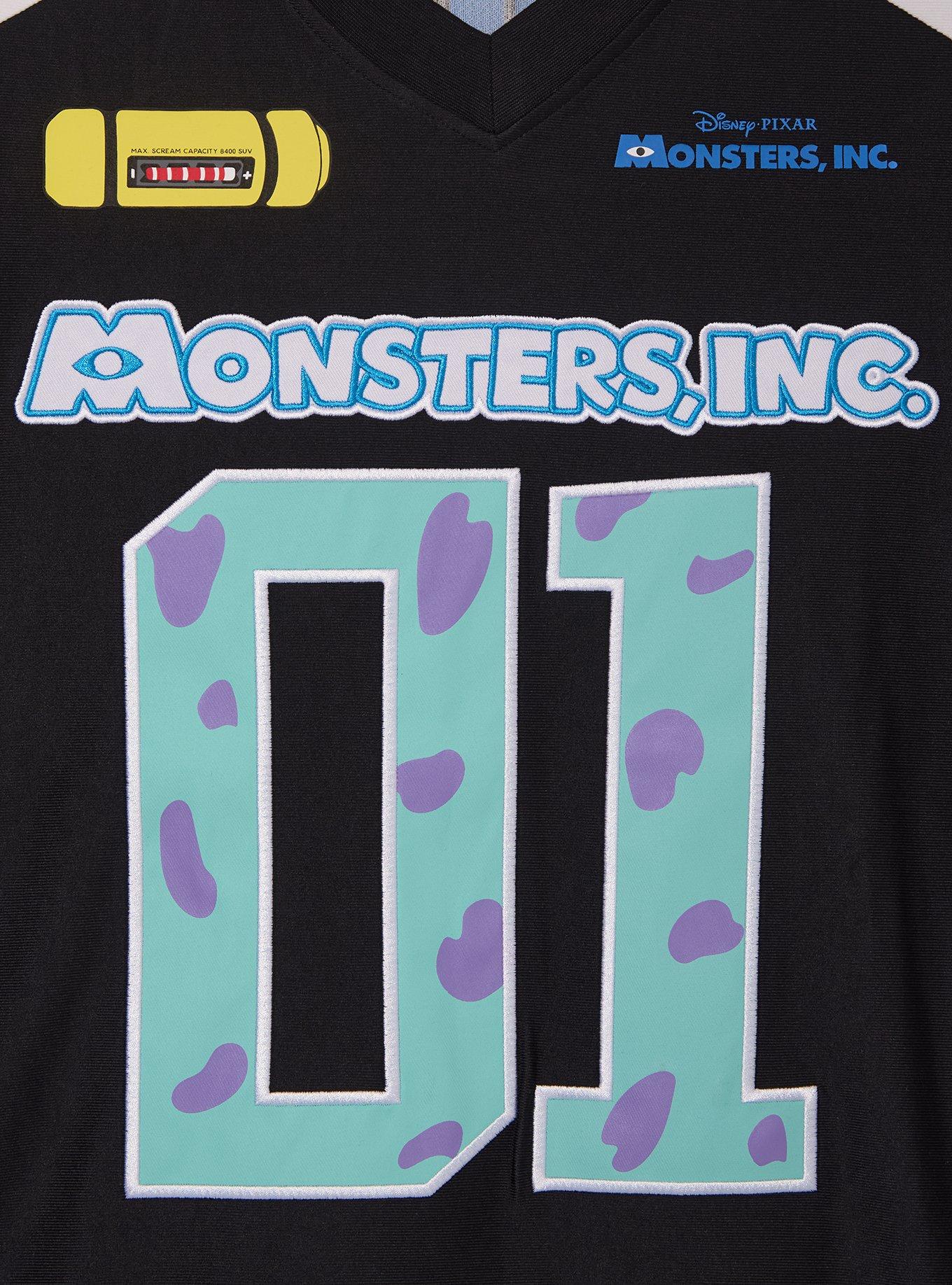 Disney Pixar Monsters, Inc. Sullivan Football Jersey - BoxLunch Exclusive, BLUE, alternate - view 3