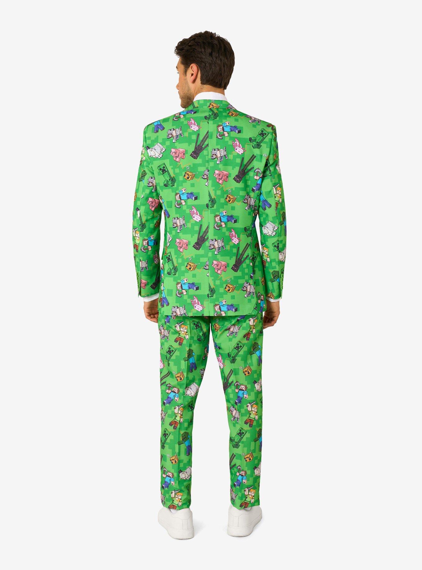 Minecraft Suit, GREEN, alternate