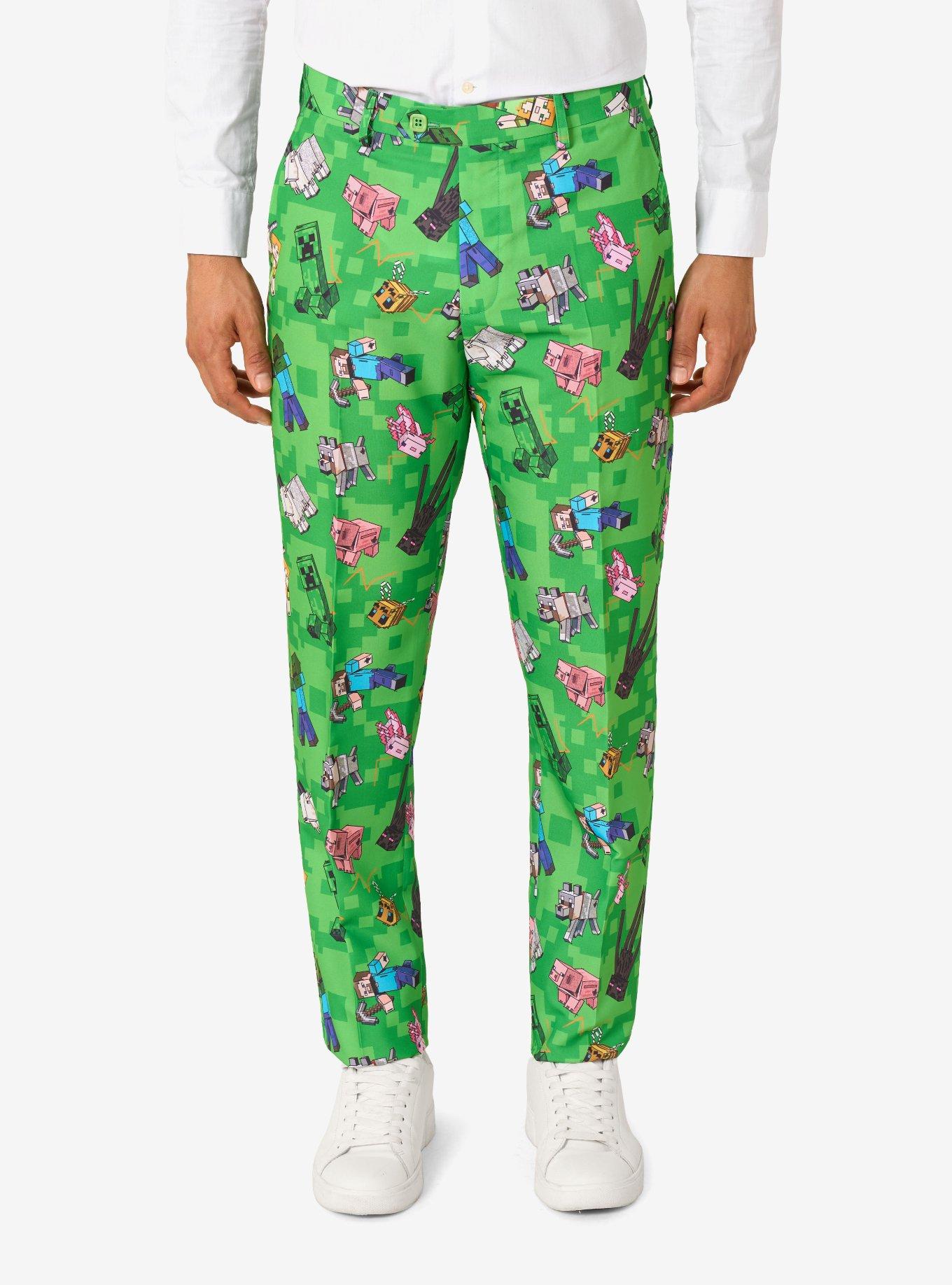 Minecraft Suit, GREEN, alternate