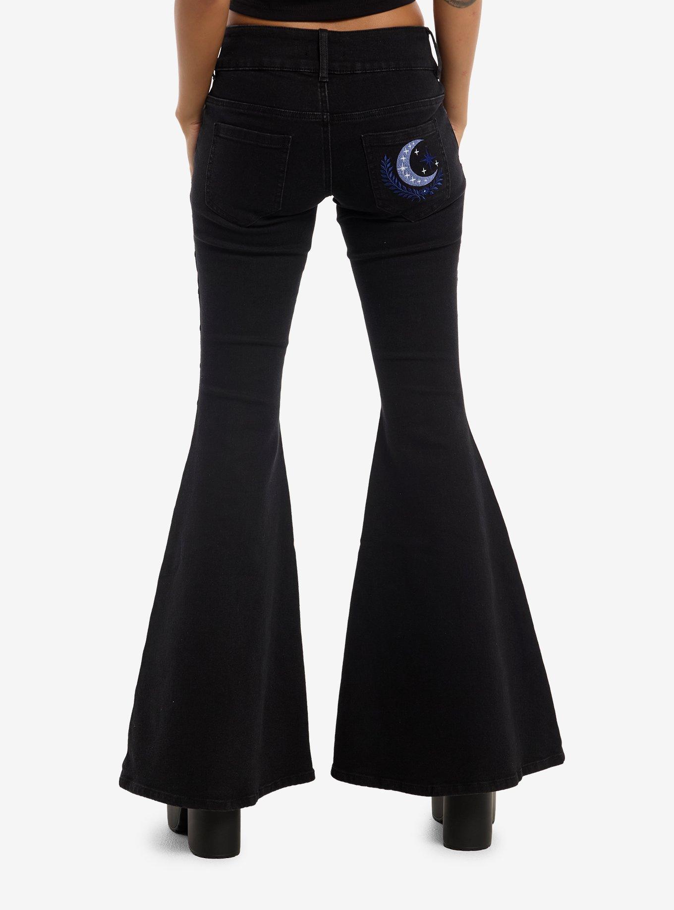 Cosmic Aura Celestial Snake Flare Pants, MULTI, alternate - view 3
