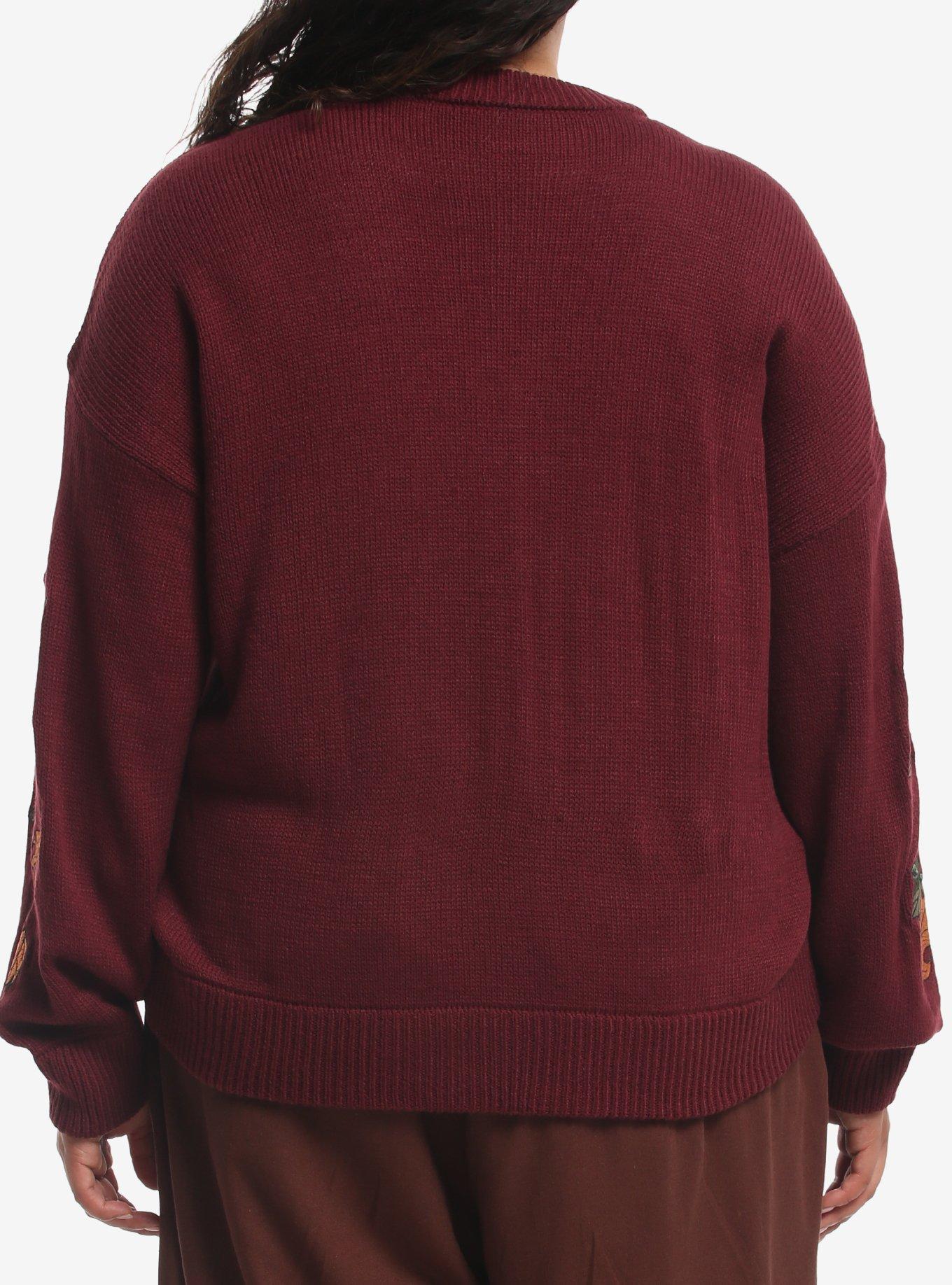 Over The Garden Wall Fall Icons Plus Size Cardigan, MULTI, alternate - view 3