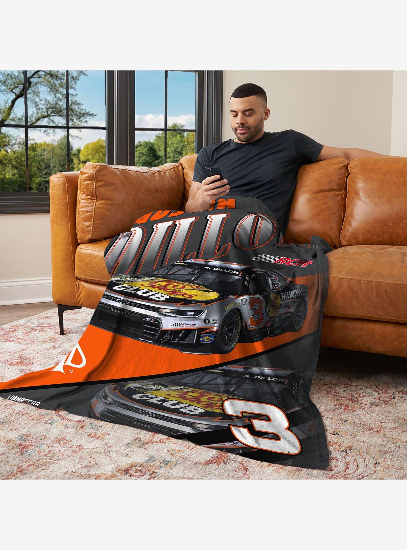 NASCAR Austin Dillon Reflection Silk Touch Throw Blanket, , alternate