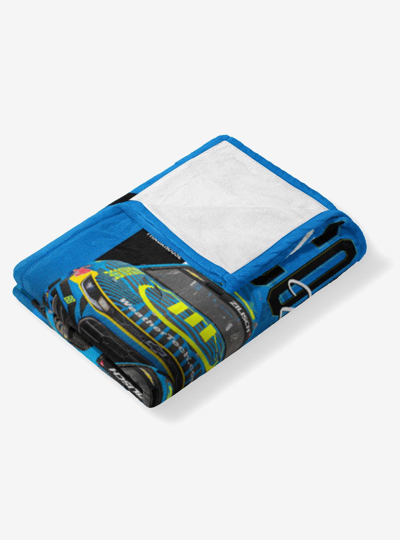 NASCAR Connor Zilisch Raising Bar Silk Touch Throw Blanket, , alternate