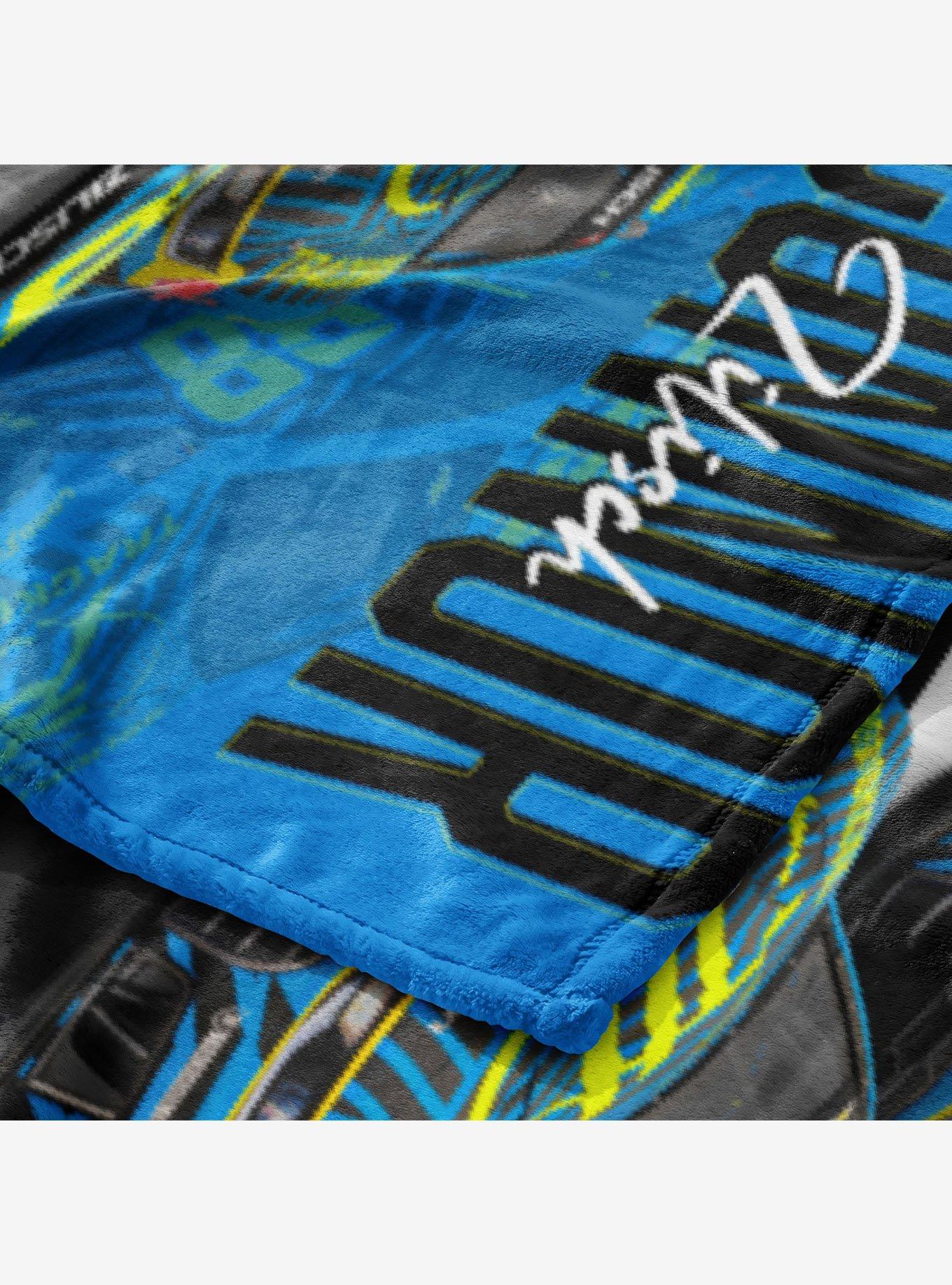 NASCAR Connor Zilisch Raising Bar Silk Touch Throw Blanket, , alternate
