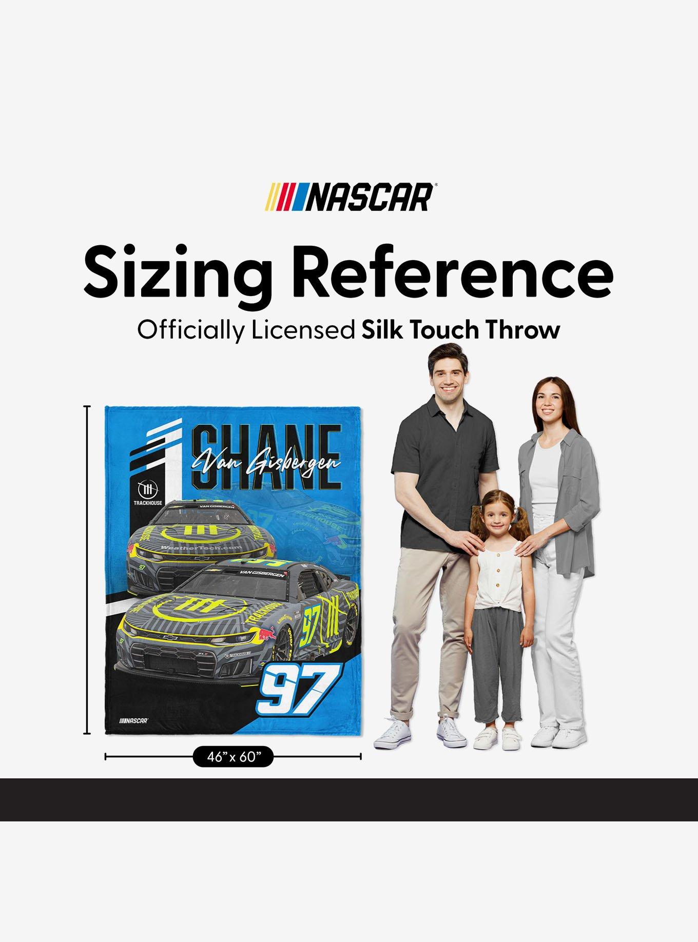 NASCAR Shane Van Gisbergen Raising Bar Silk Touch Throw Blanket, , alternate