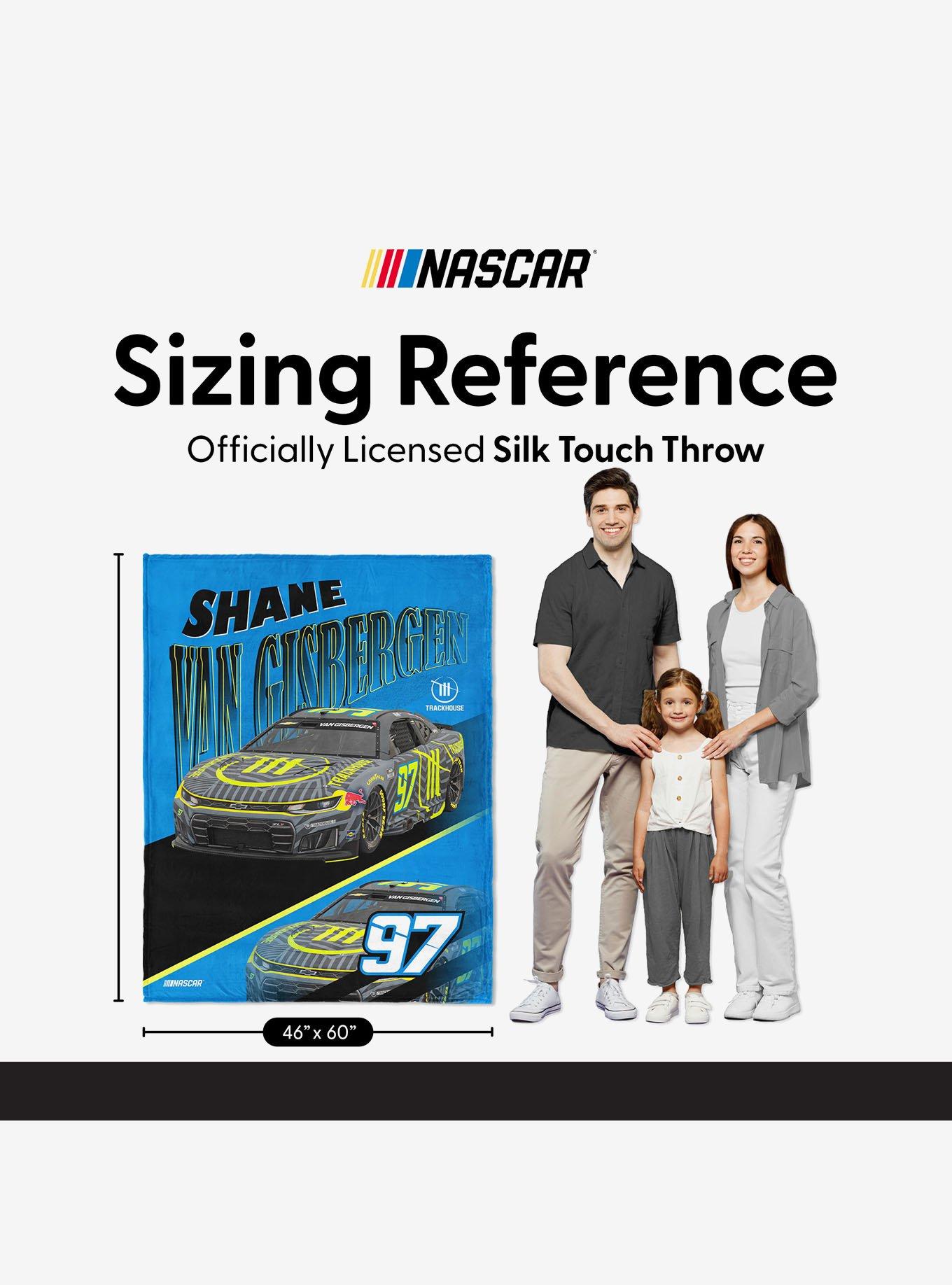 NASCAR Shane Van Gisbergen Reflection Silk Touch Throw Blanket, , alternate