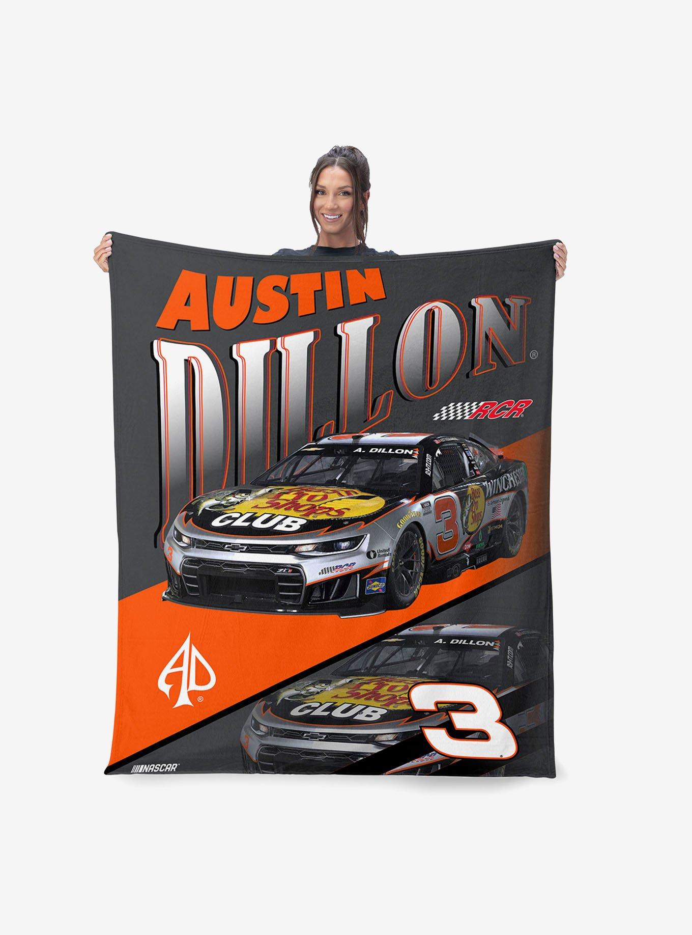 NASCAR Austin Dillon Reflection Silk Touch Throw Blanket, , hi-res