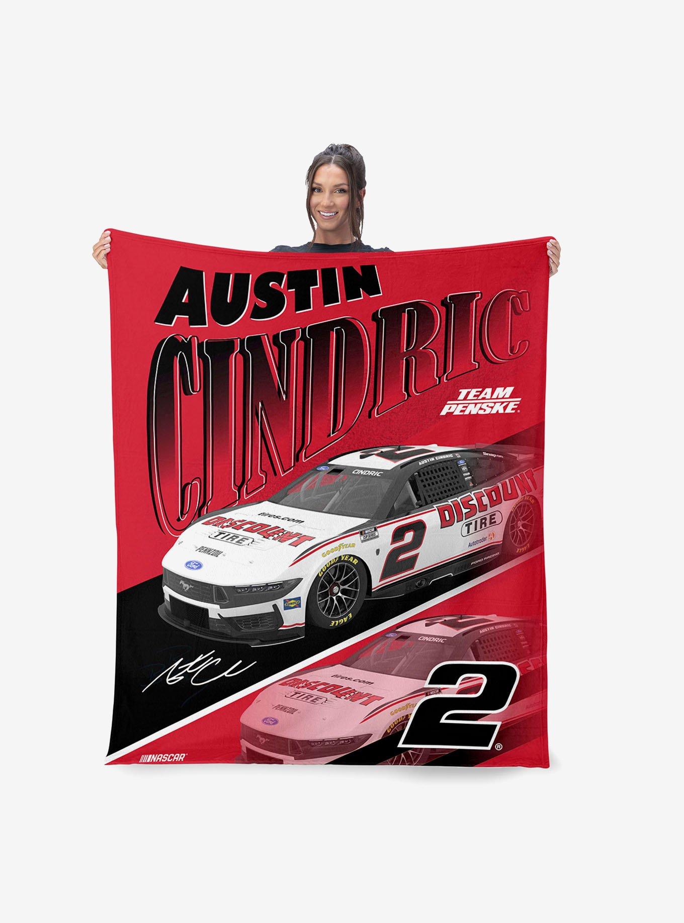 NASCAR Austin Cindric Reflection Silk Touch Throw Blanket, , hi-res