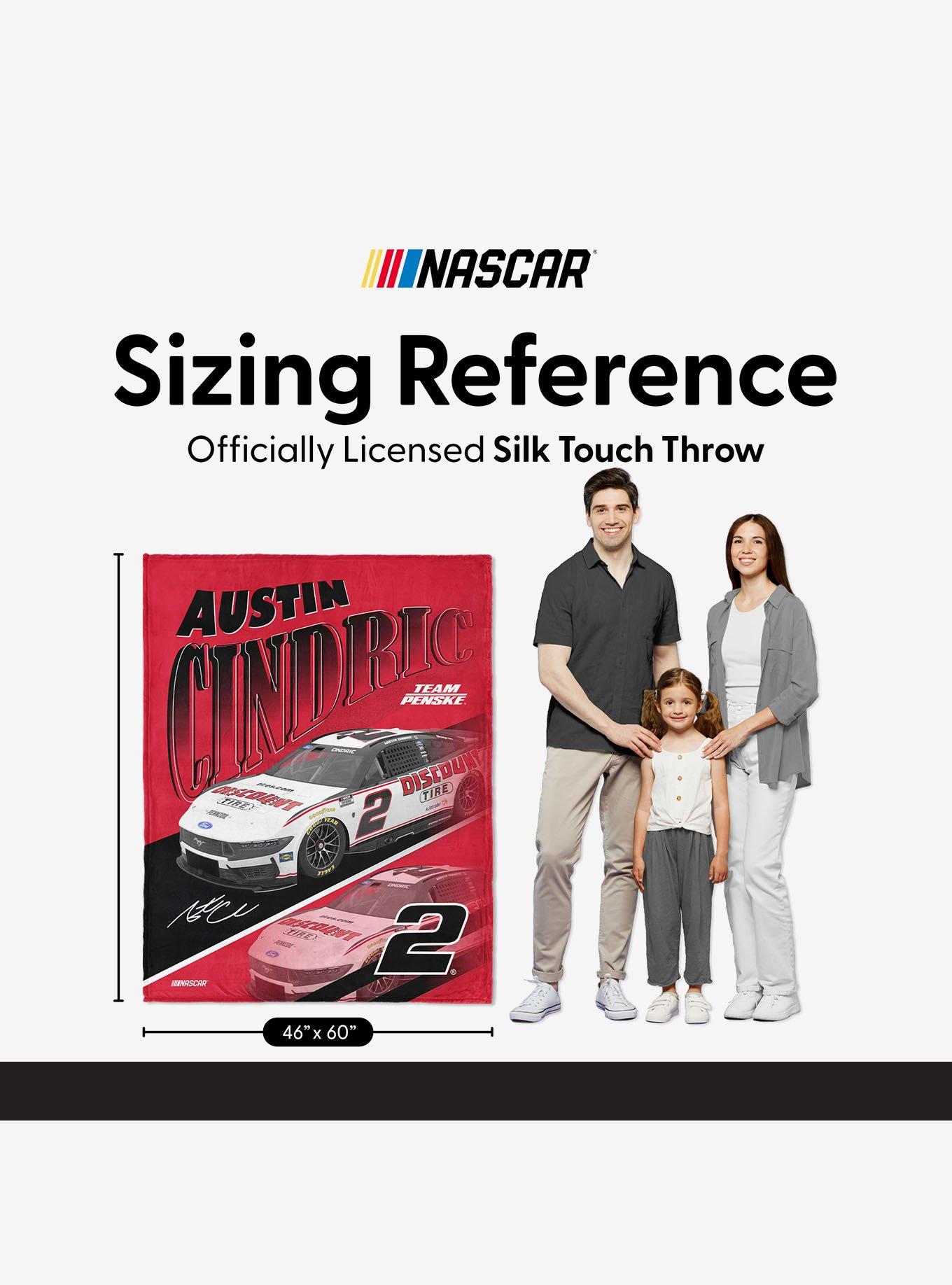 NASCAR Austin Cindric Reflection Silk Touch Throw Blanket, , alternate